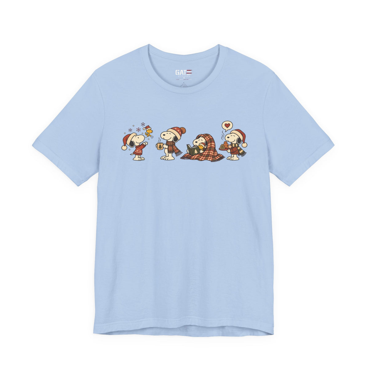 Cozy Christmas Snoopy Shirt - product mockup view 12