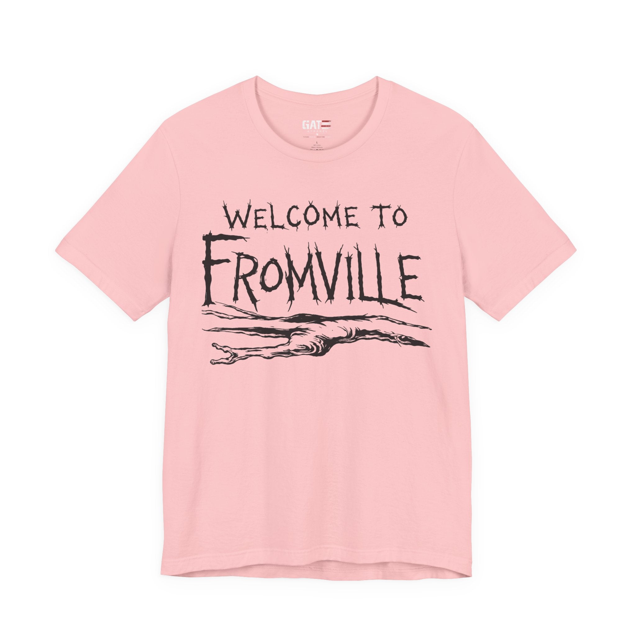 Welcome to Fromville T-Shirt —  Horror Town Graphic Tee