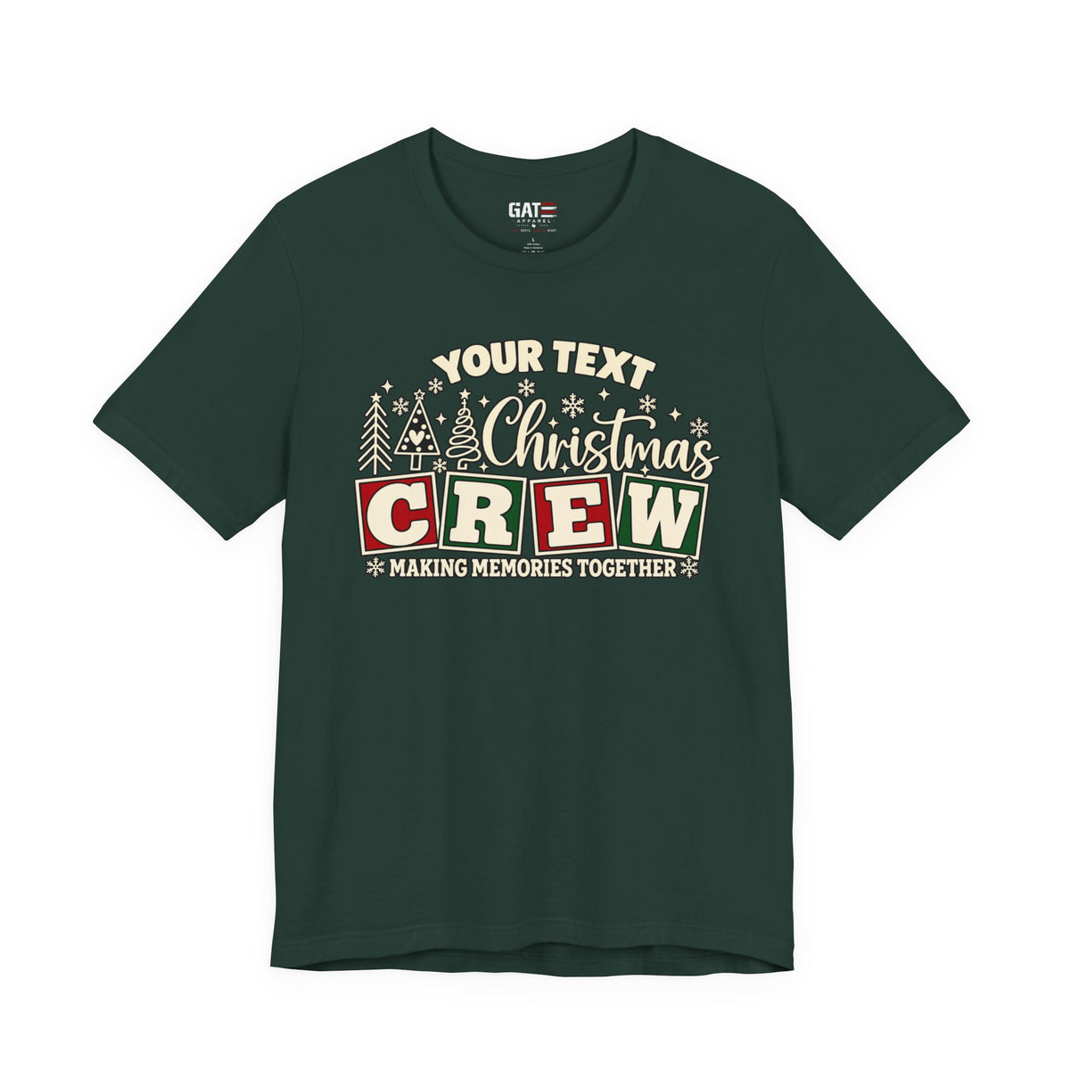 Making Memories Together Christmas Crew T-Shirt