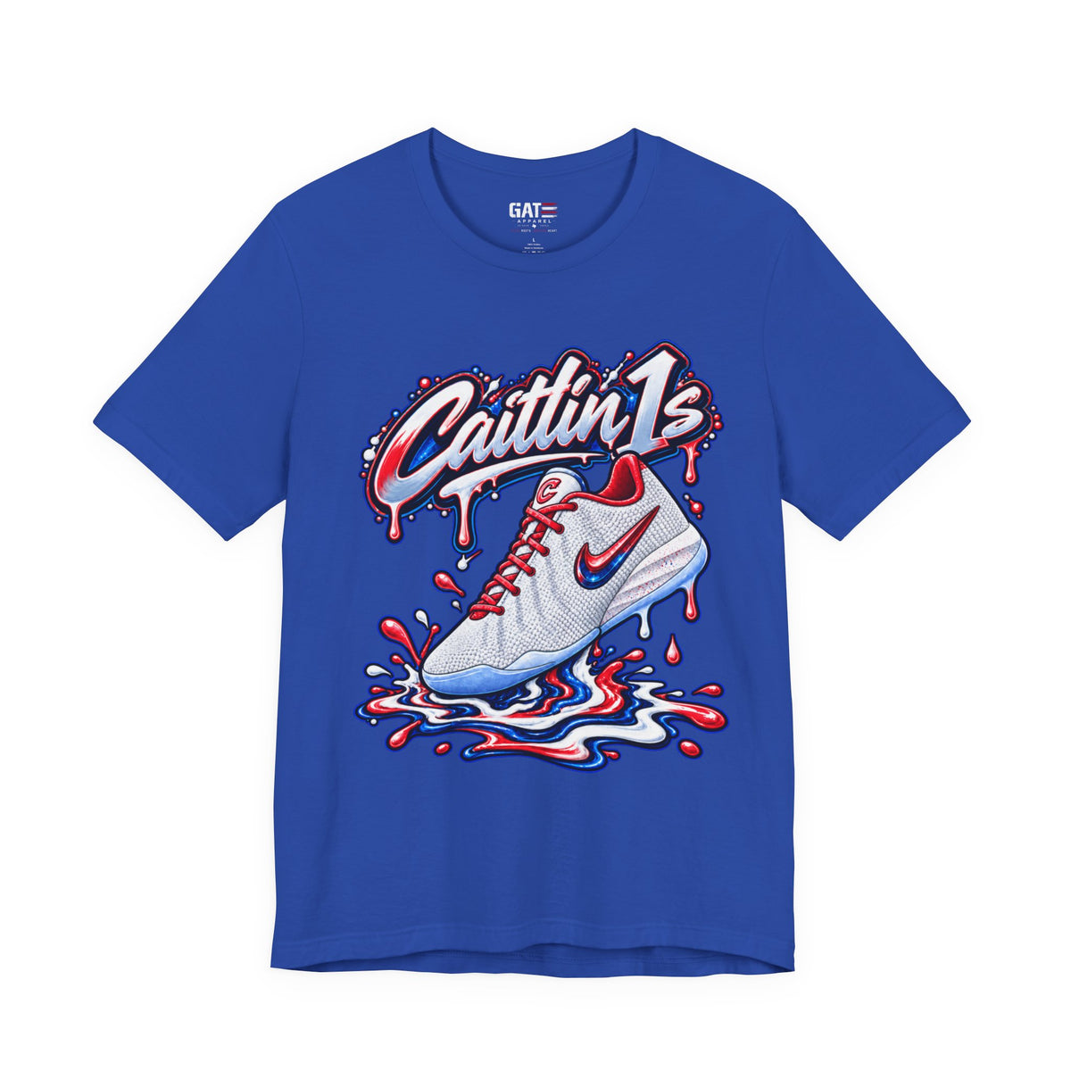 Caitlin Clark Caitlin 1s USA Whites Sneaker Shirt