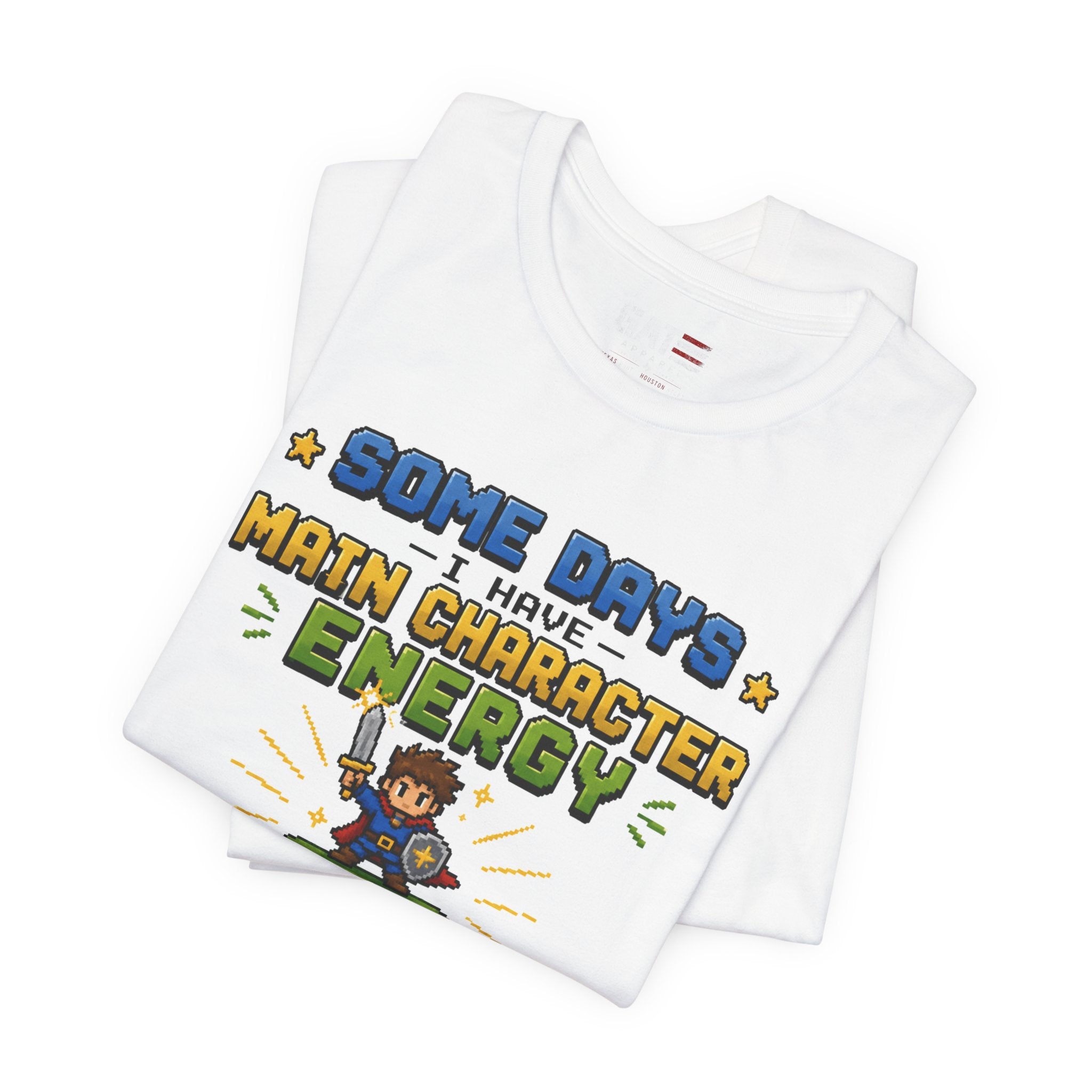 Main Character Energy Shirt | Retro Gaming Tee