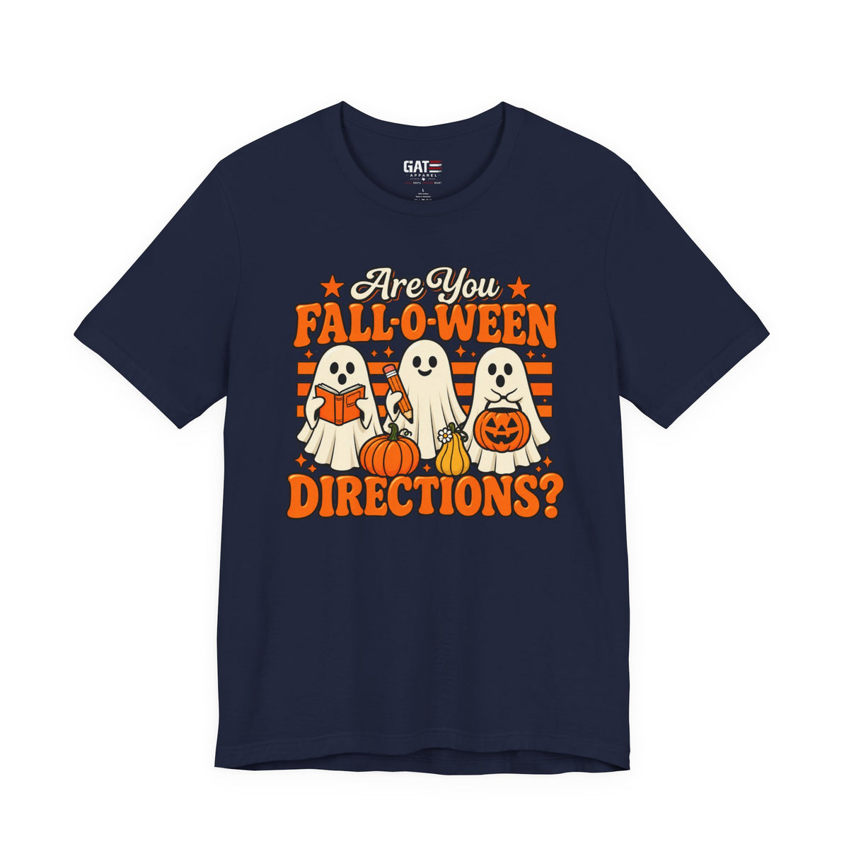 Halloween Teacher Shirt – Are You Falloween Directions? – product photo