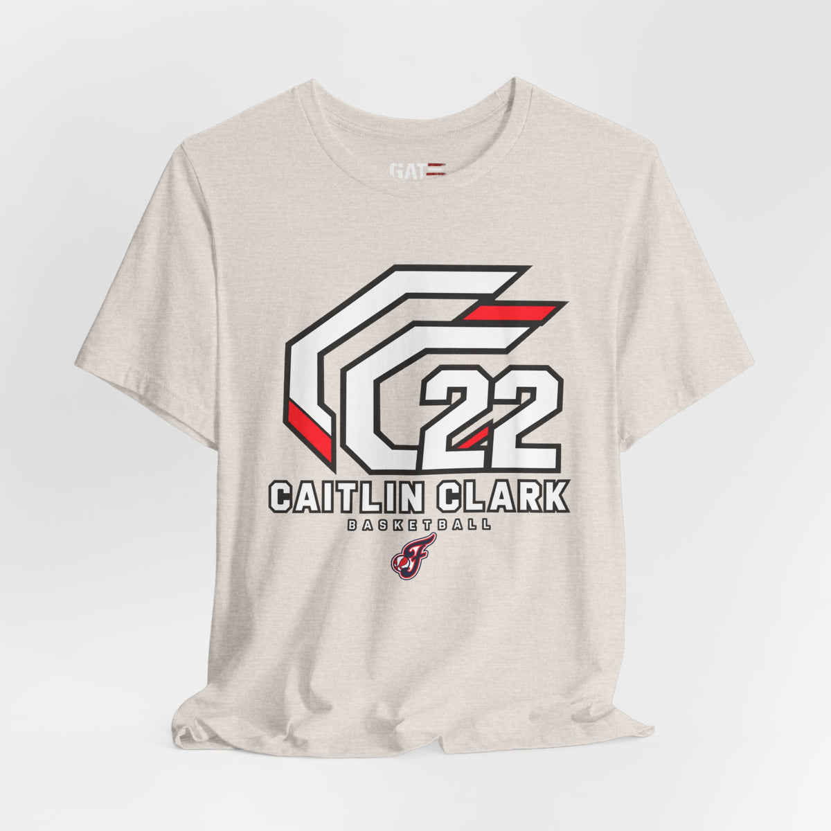 Caitlin Clark CC22 Monogram Shirt | Indiana Fever WNBA Tee