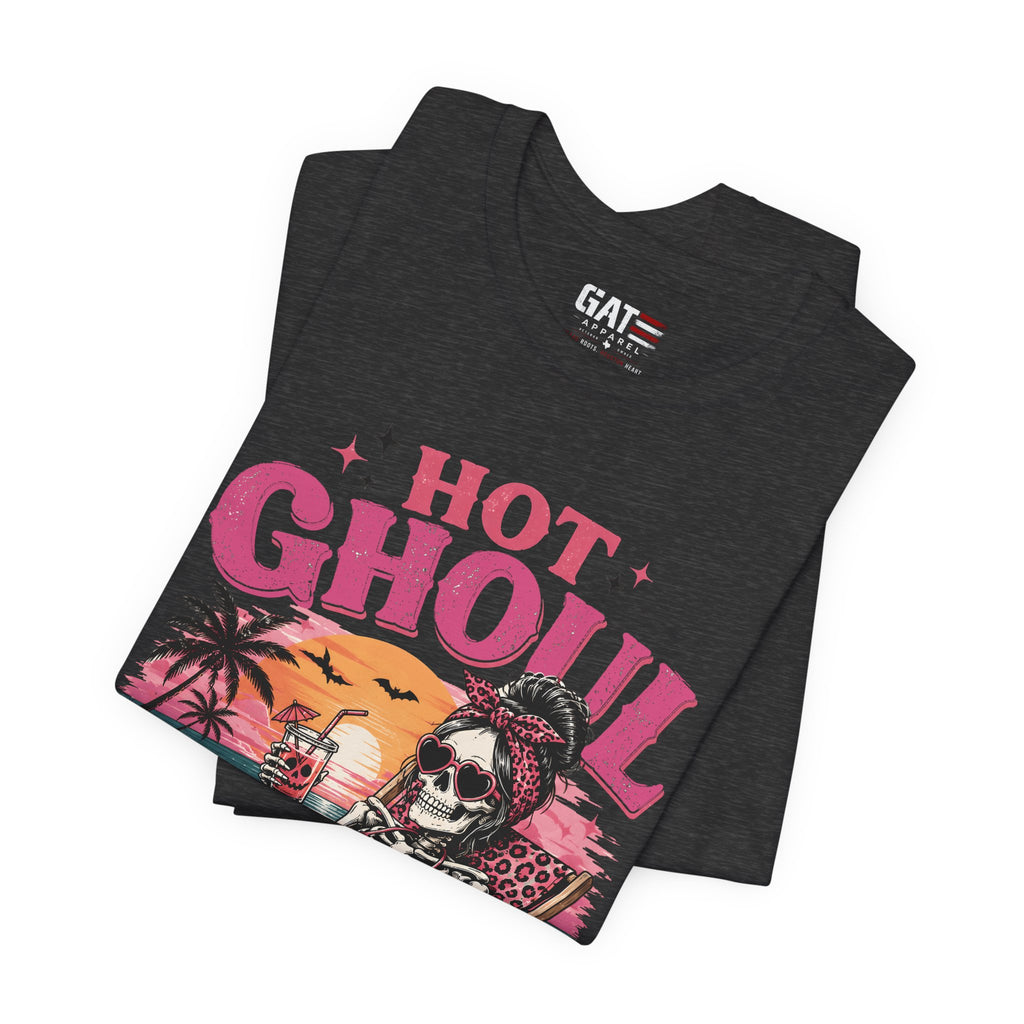 Summerween Shirt, Spooky Beach Shirt, Ghost Beach Tee, Halloween Beach Shirt, Coastal Halloween Tee, Tropical Ghost Shirt