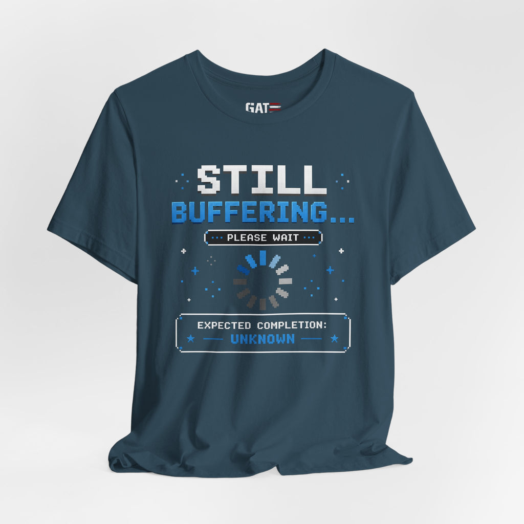 Funny Gamer Shirt, Buffering Shirt, Retro Gaming Tee, Gamer Gift, Video Game Shirt, Loading Screen Humor, Nerd T Shirt