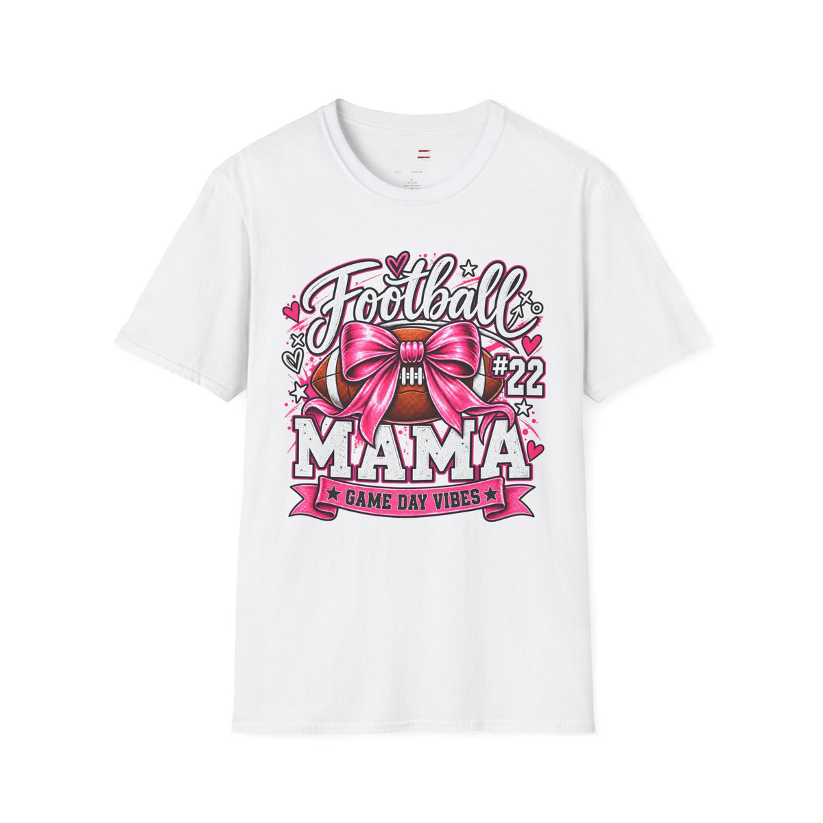 Personalized Football Mom Player Shirt | Custom Name & Number