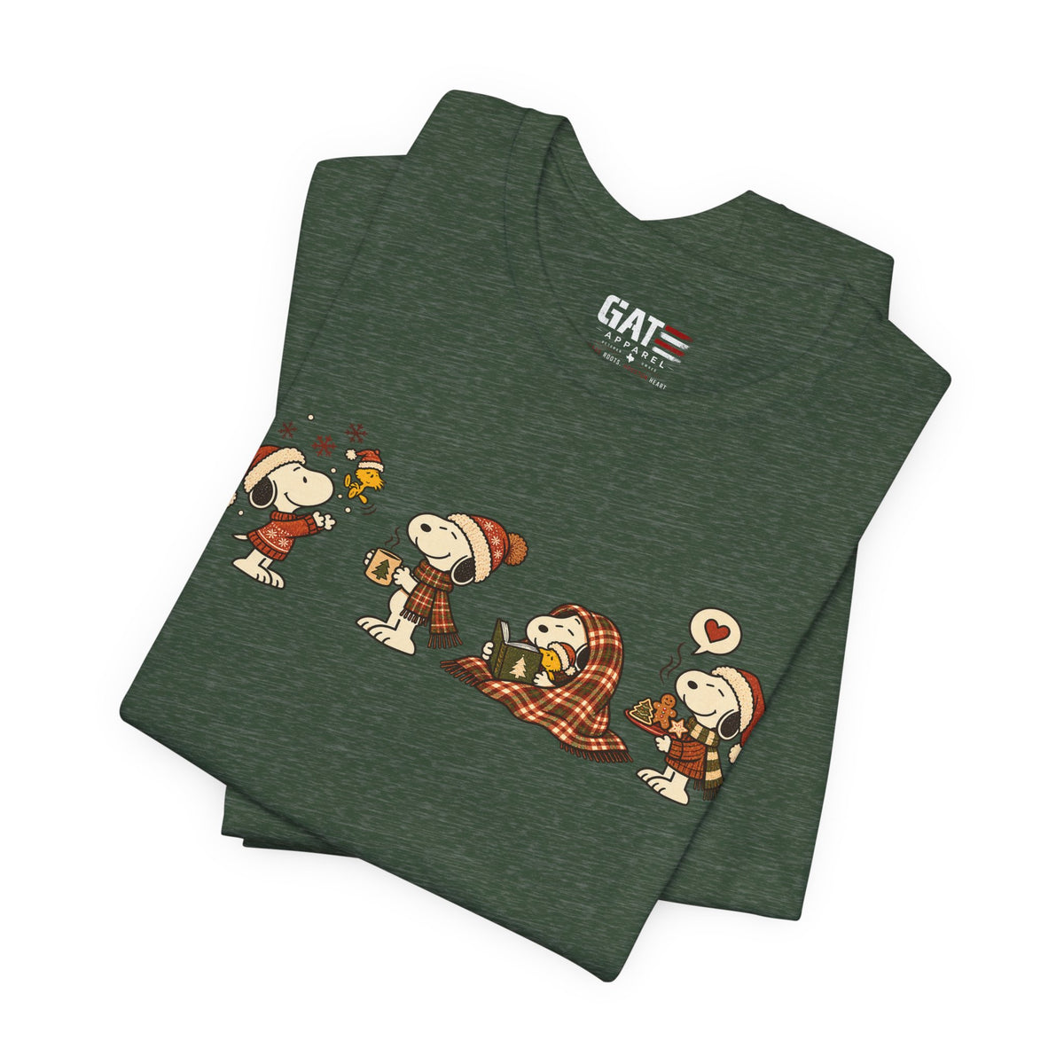 Cozy Christmas Snoopy Shirt - product mockup view 20