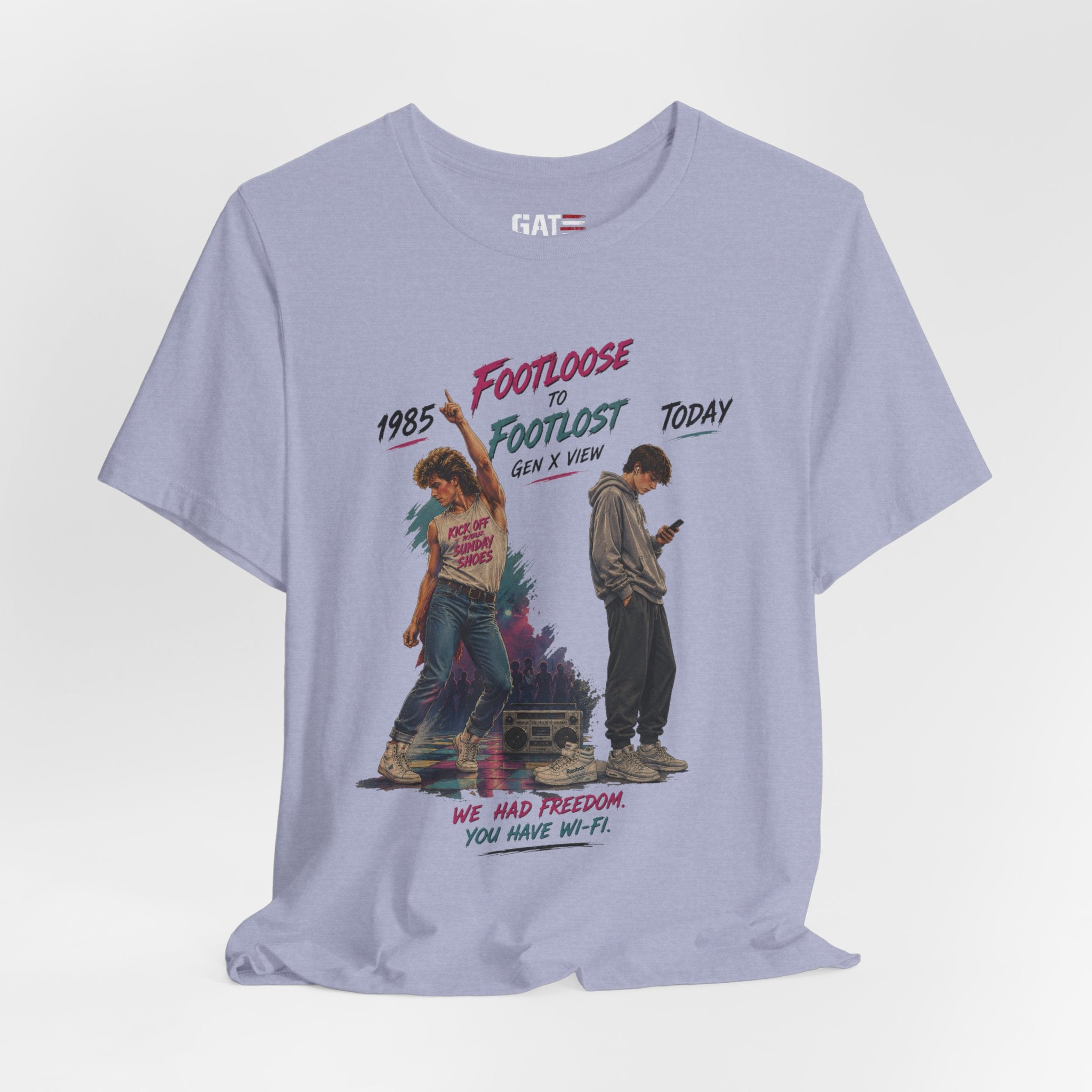 Retro 'Footloose' Movie Graphic Tee — 80s Dance Vintage T-Shirt