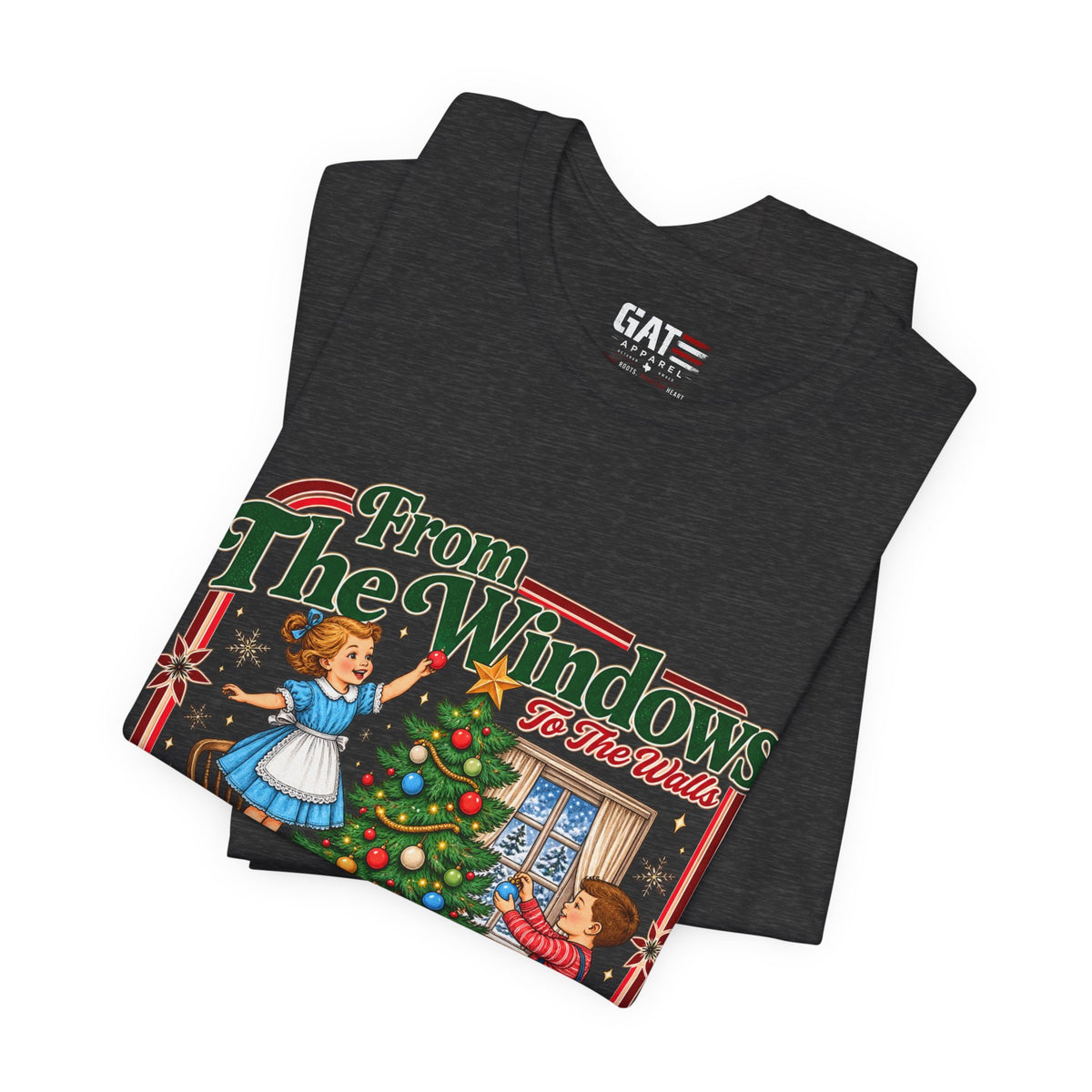 Deck These Halls Christmas Shirt | Funny Holiday Tee