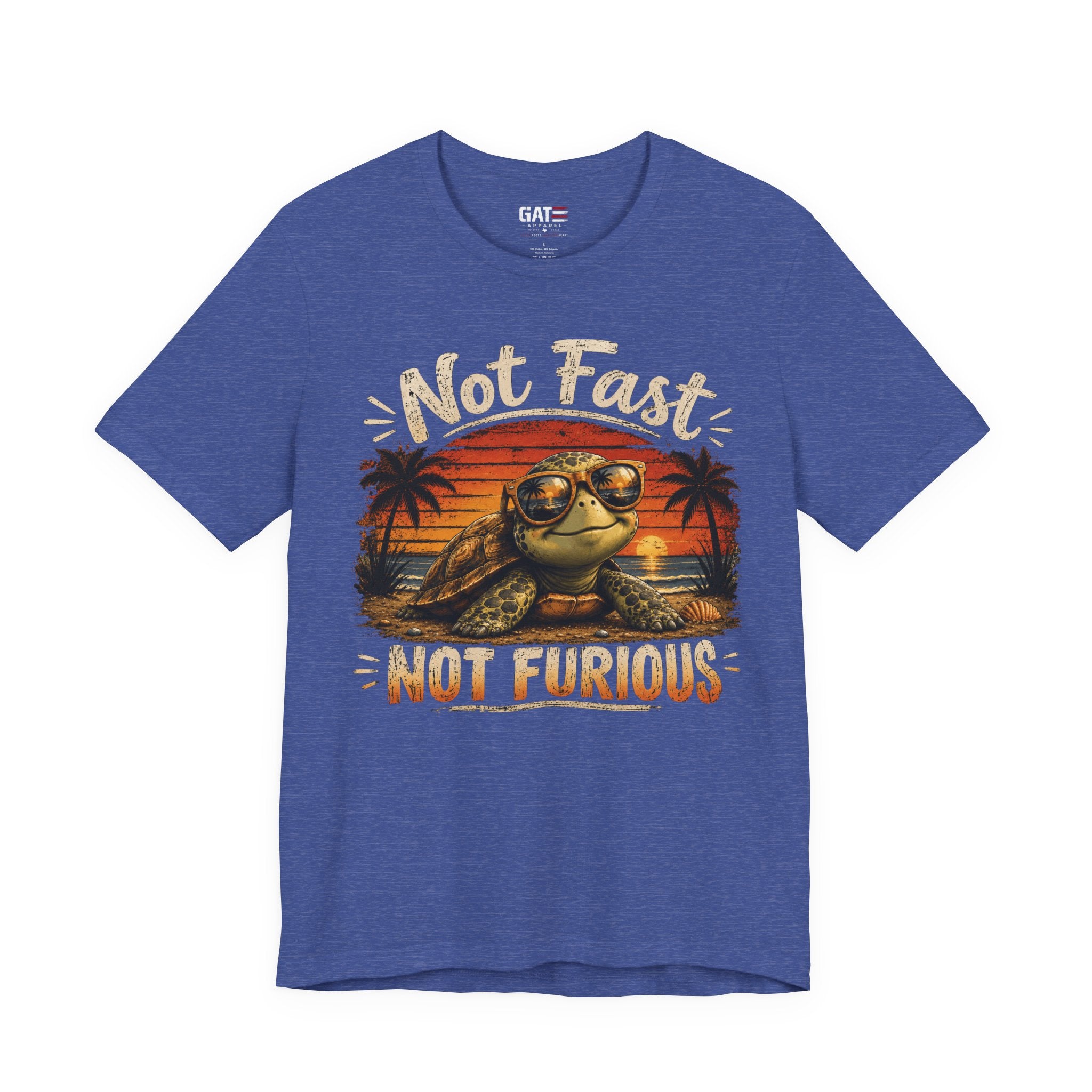 T-Shirt — “Not Fast Not Furious” Turtle Beach Tee