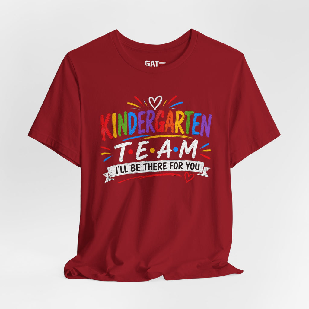 Kindergarten Team Tee, Teacher Squad Shirt, Color Dot Inspired Teacher Shirt, Grade Level Team Gift, School Staff Apparel, Friends Theme