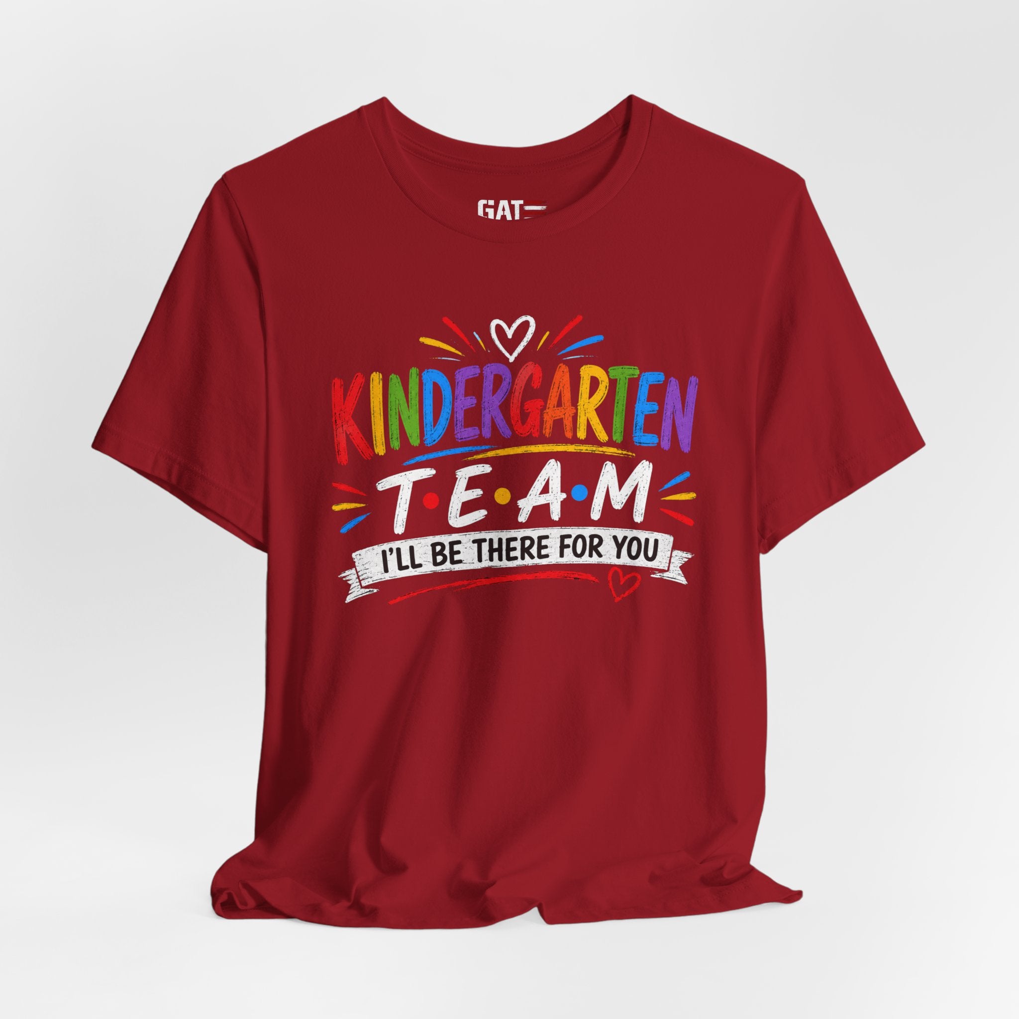 Kindergarten Team Tee, Teacher Squad Shirt, Color Dot Inspired Teacher Shirt, Grade Level Team Gift, School Staff Apparel, Friends Theme