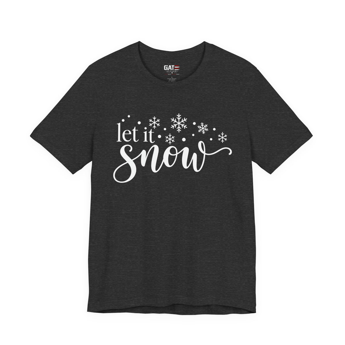 Let It Snow Winter Shirt - product mockup view 4