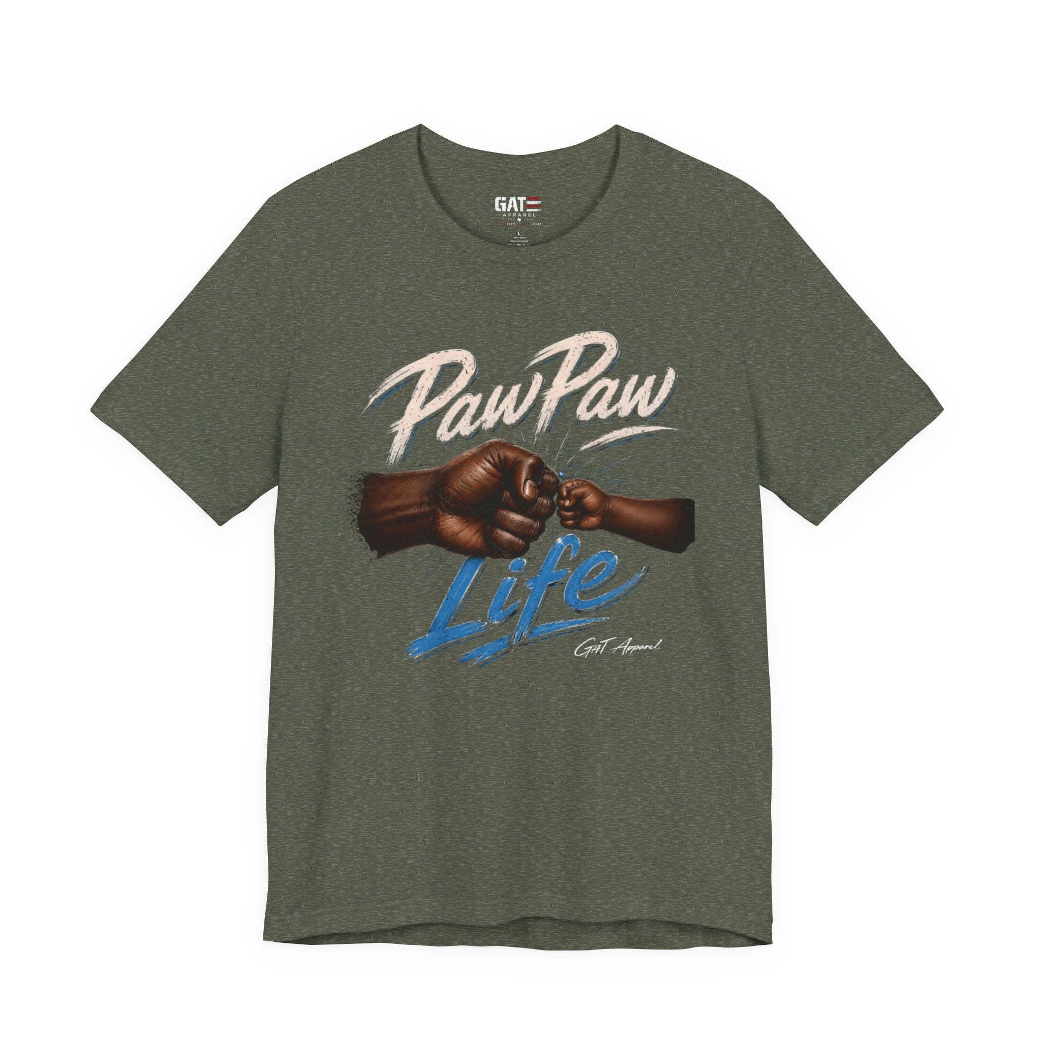 PawPaw Life Tee Style 1 | Father and Child Fist Bump T-Shirt