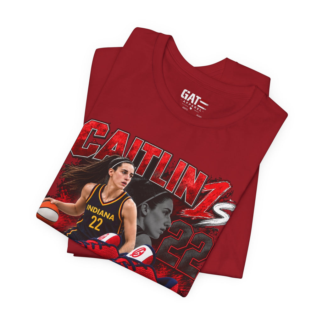 Caitlin Clark Caitlin 1s USA Reds Sneaker Shirt