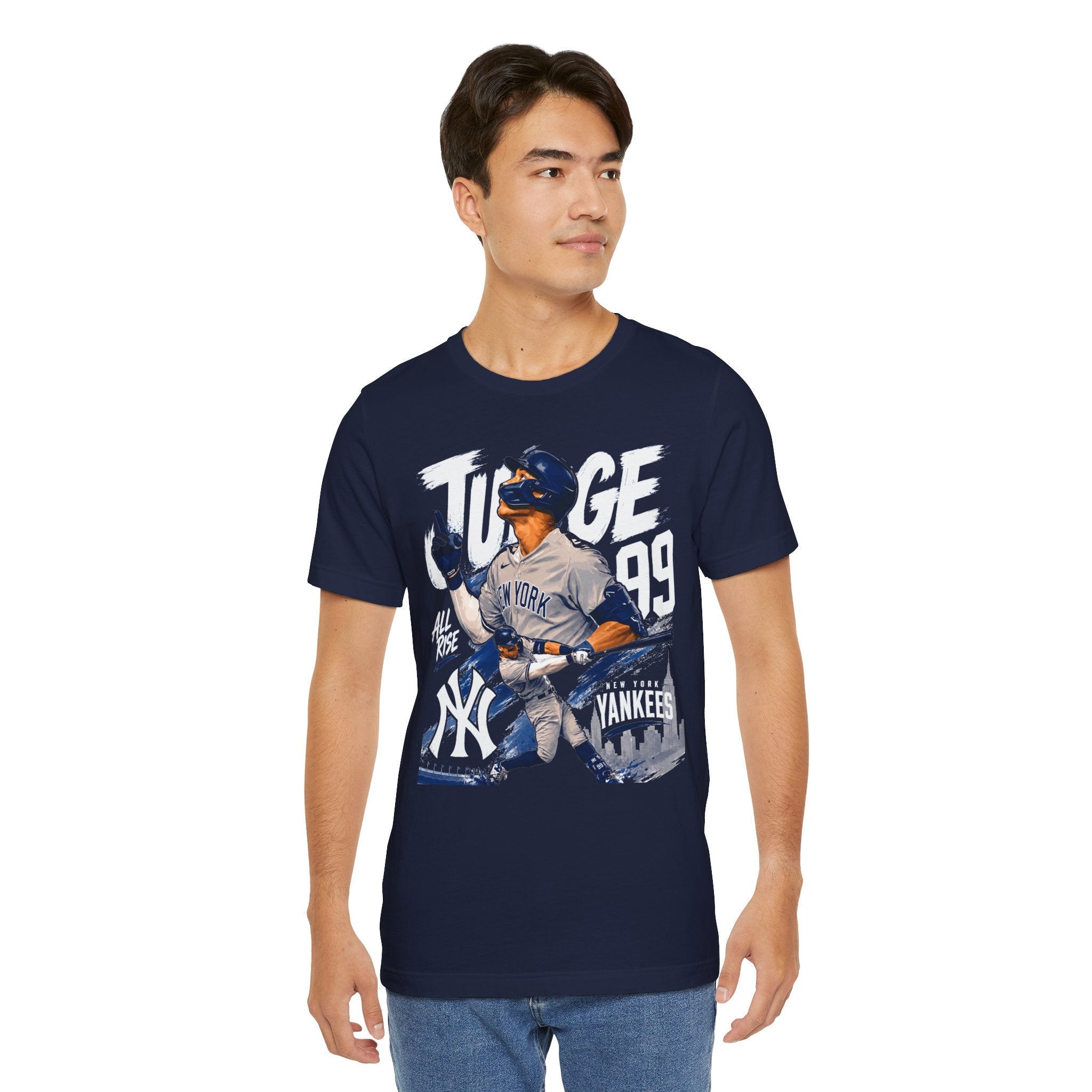 Aaron Judge Yankees #99 Baseball Tee|Yankees Baseball|All Rise’ Fan Shirt