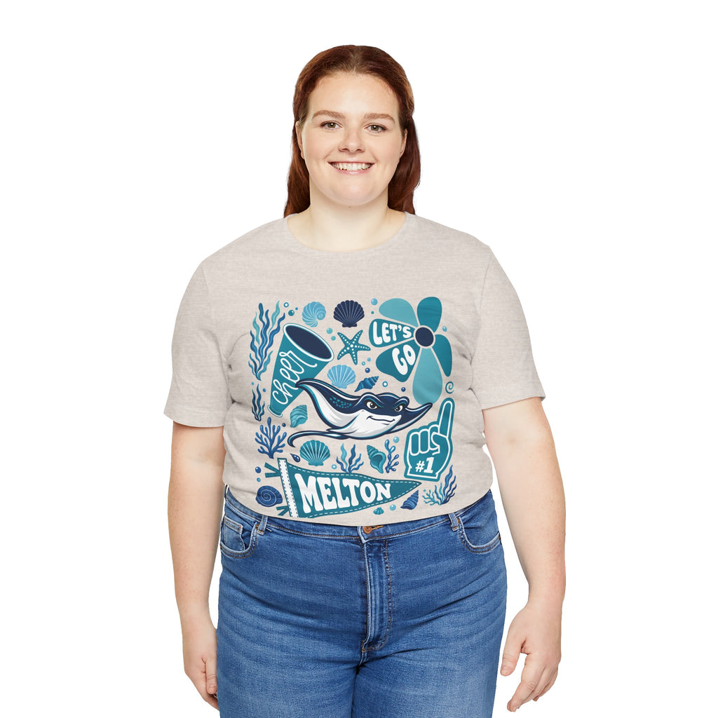 Melton Graphic Tee — 'Let's Go' Ocean Adventure T-Shirt