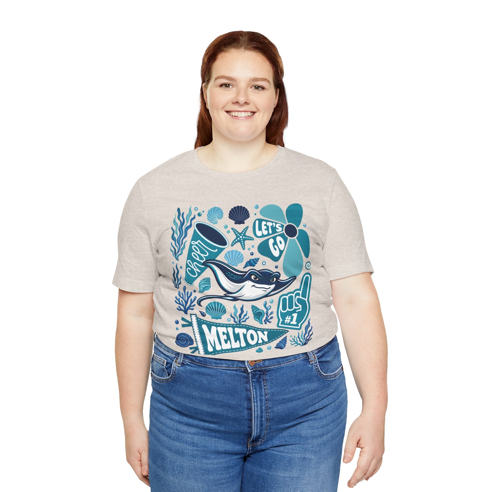 Melton Graphic Tee — 'Let's Go' Ocean Adventure T-Shirt