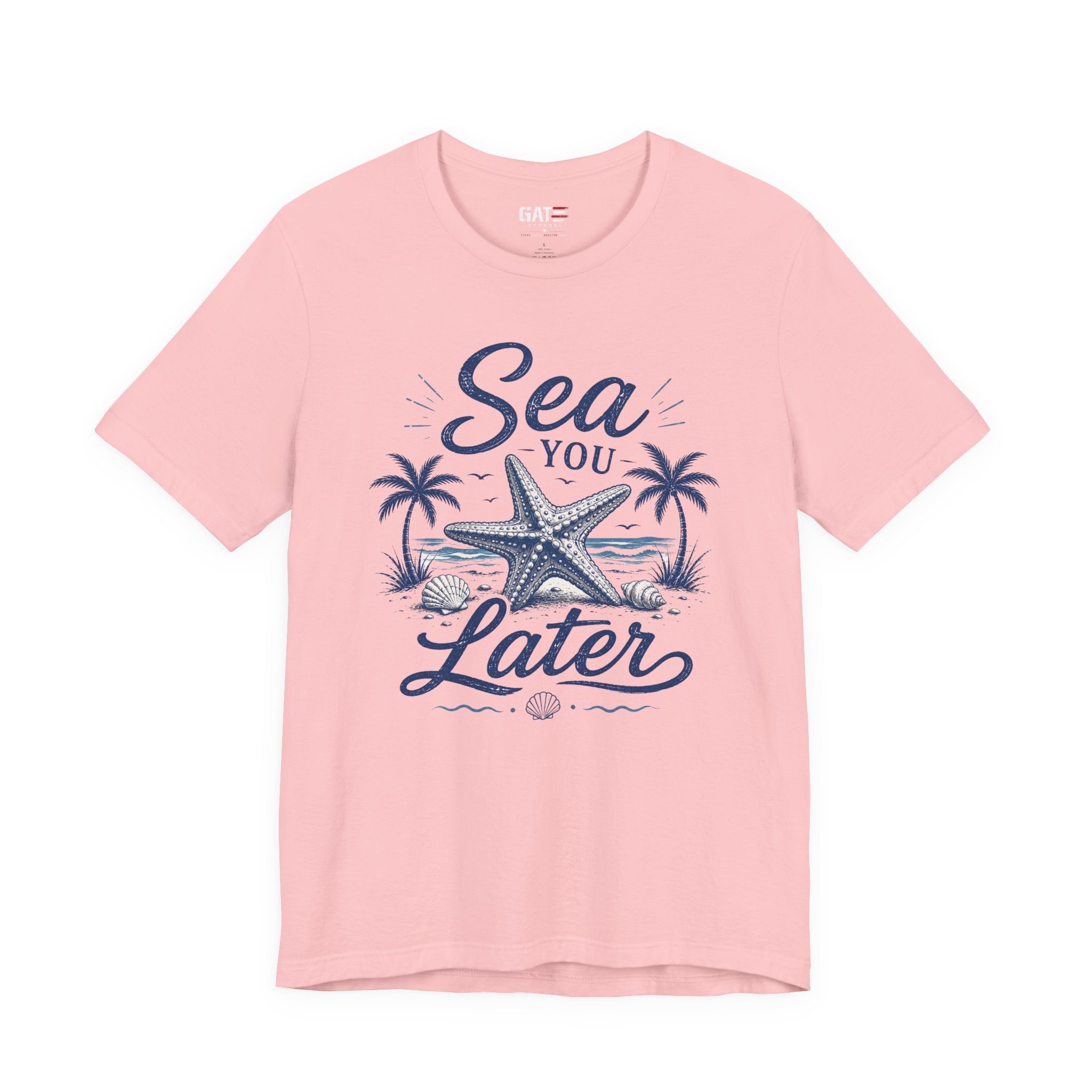 Sea You Later T-Shirt – Nautical Starfish Beach Tee