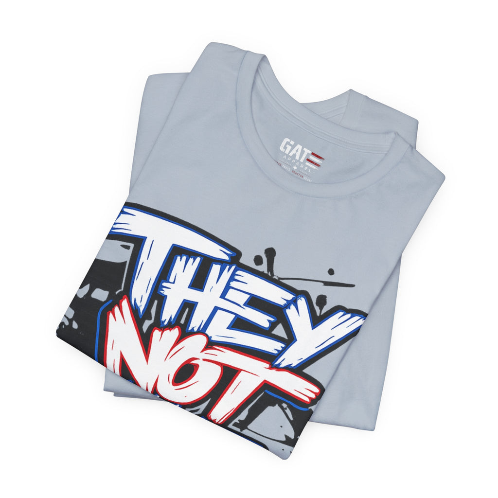 They Not Like Us Graffiti Tee