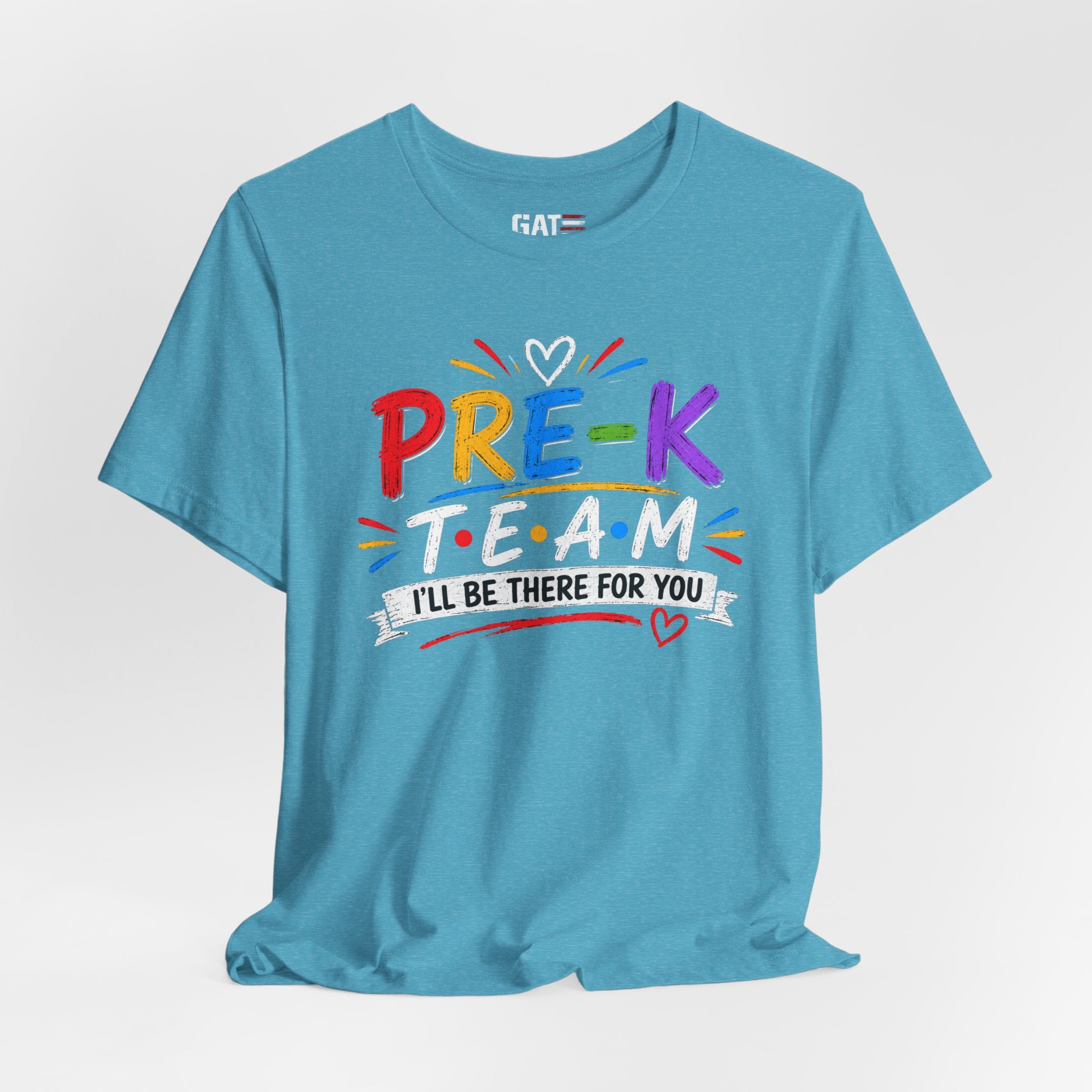 Pre-K Team Tee, Teacher Squad Shirt, Color Dot Inspired Teacher Shirt, Grade Level Team Gift, School Staff Apparel, Friends Theme