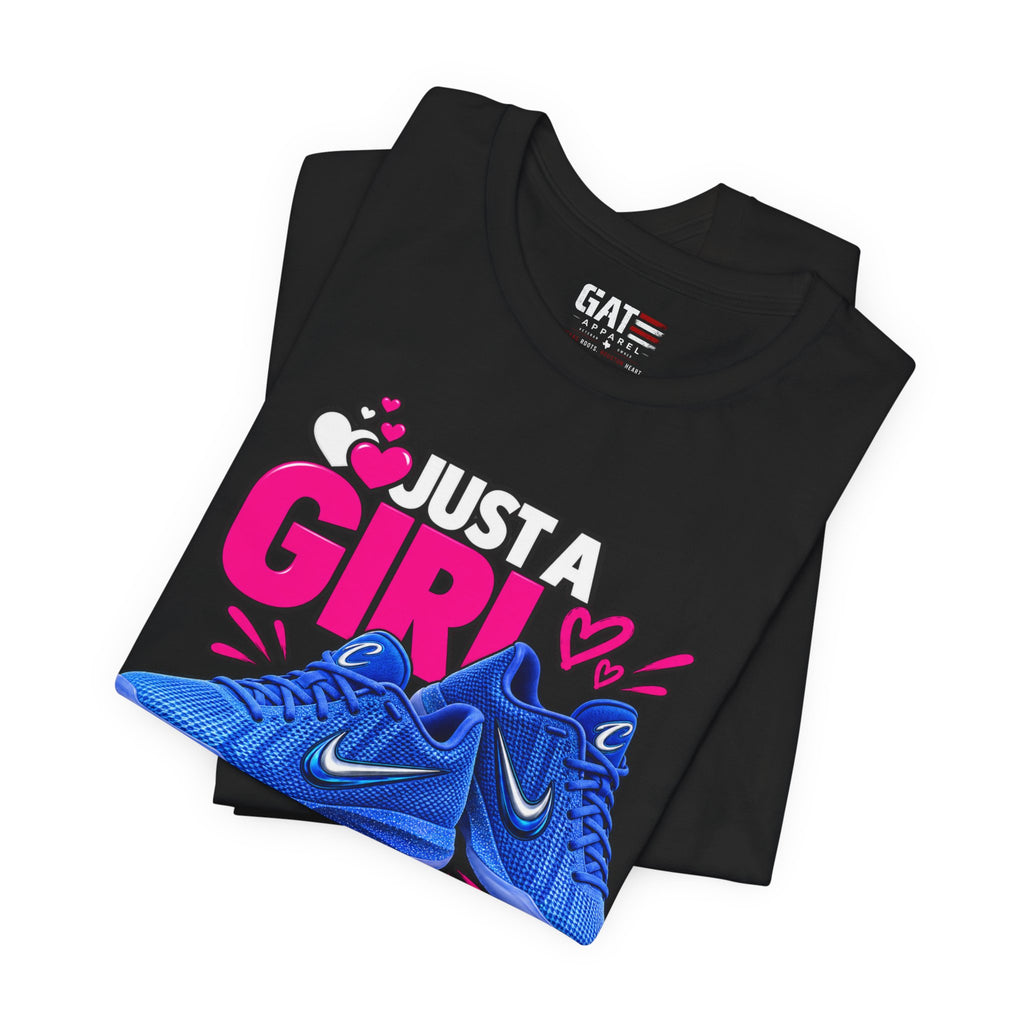 Caitlin Clark Caitlin 1s Just a Girl Sneaker Shirt | Style 1