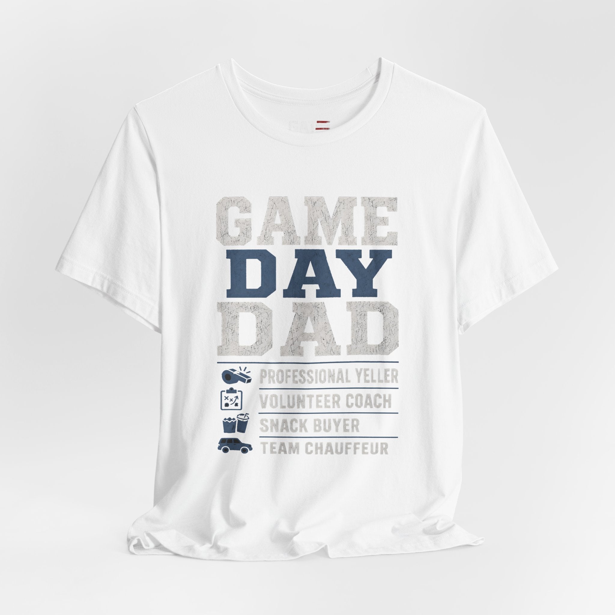Game Day Dad Shirt, Father's Day Gift for Dad, Football Dad Tee, Baseball Dad Shirt, Team Chauffeur Coach Dad Tee