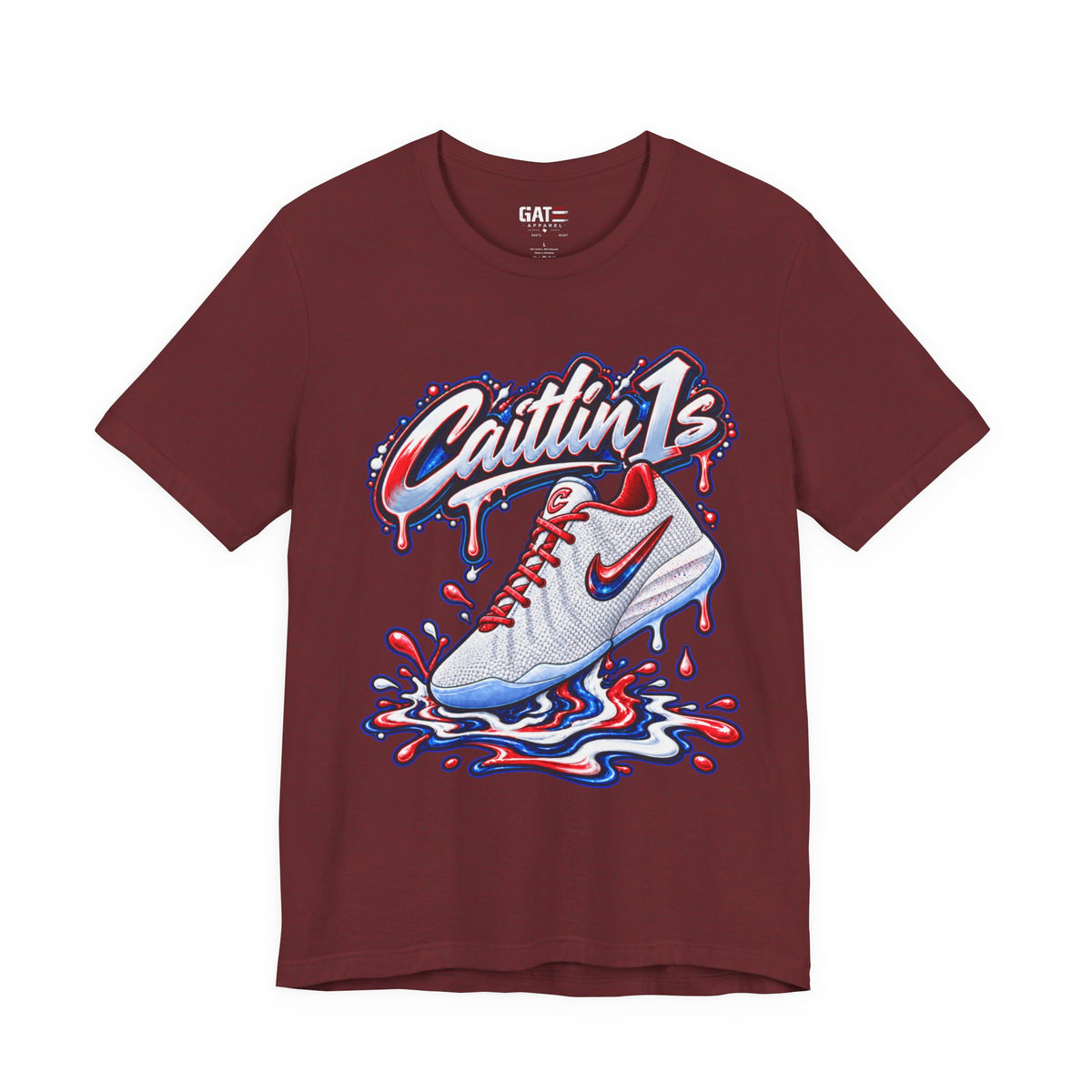 Caitlin Clark Caitlin 1s USA Whites Sneaker Shirt