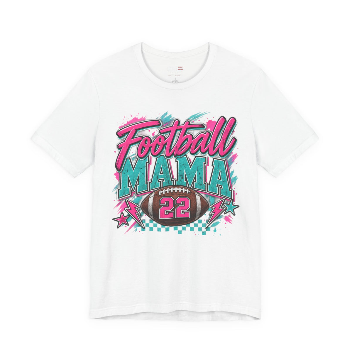 Personalized Football Mom Shirt | Custom Player Name & Number Game Day Tee