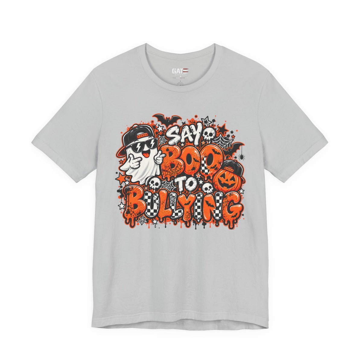 Anti-Bullying Teacher Shirt – Say Boo to Bullying Halloween Tee – product photo
