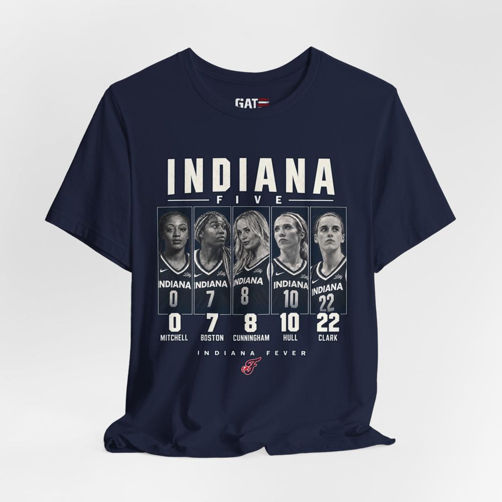 Indiana Fever The Five Shirt | Caitlin Clark WNBA Basketball Tee