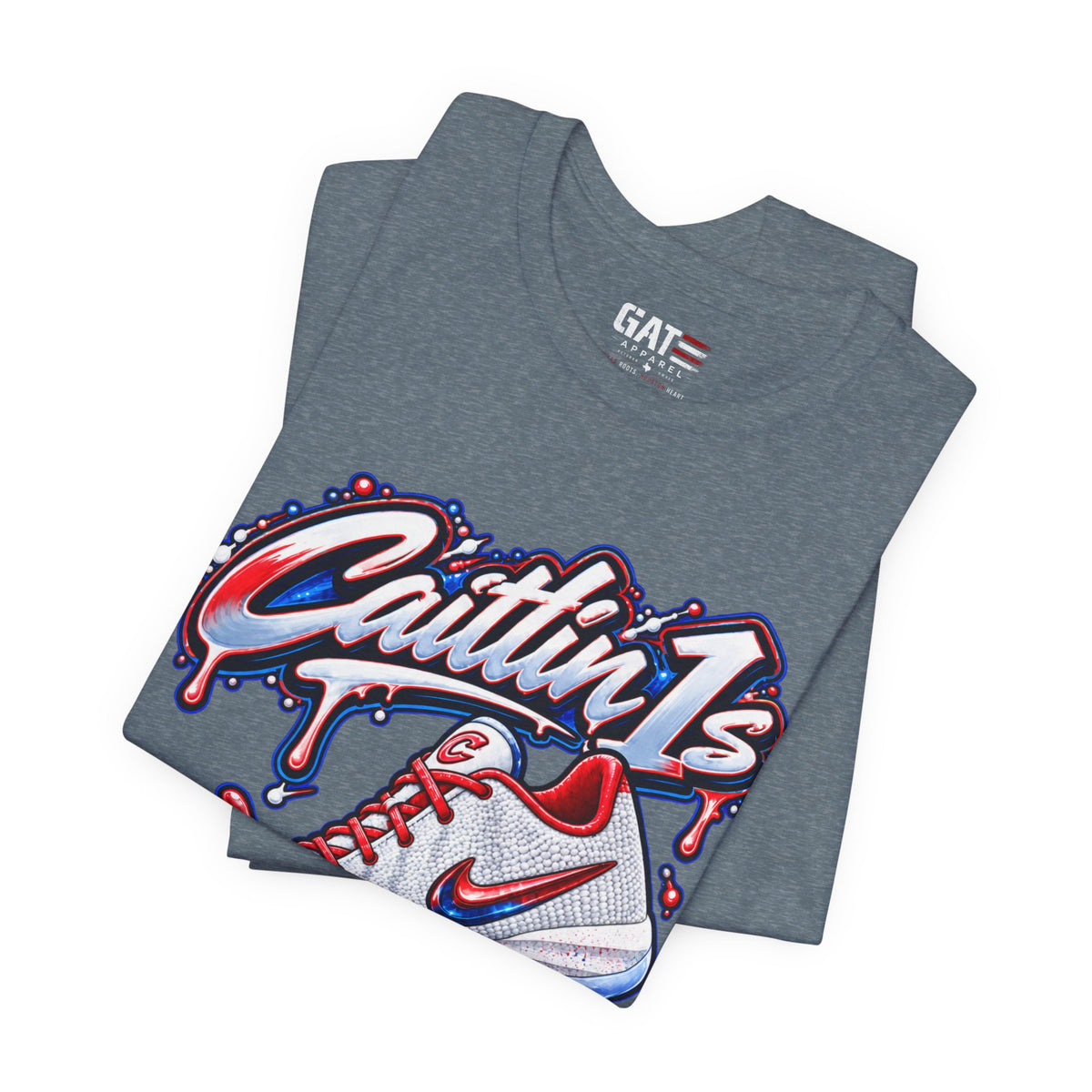 Caitlin Clark Caitlin 1s USA Whites Sneaker Shirt