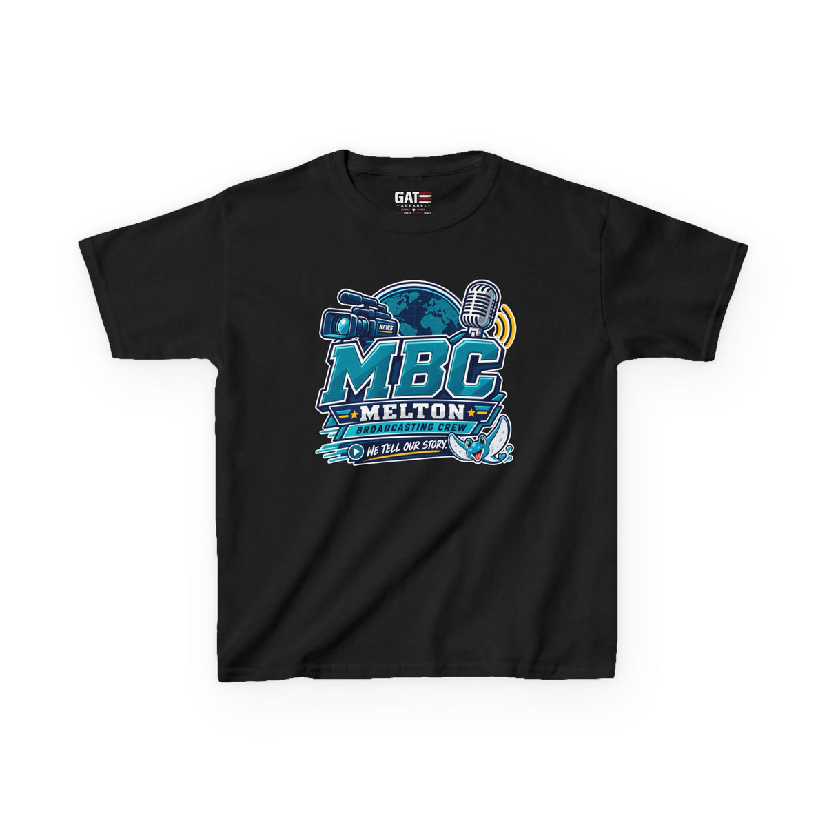 Melton Elementary Broadcasting Crew Kids Shirt