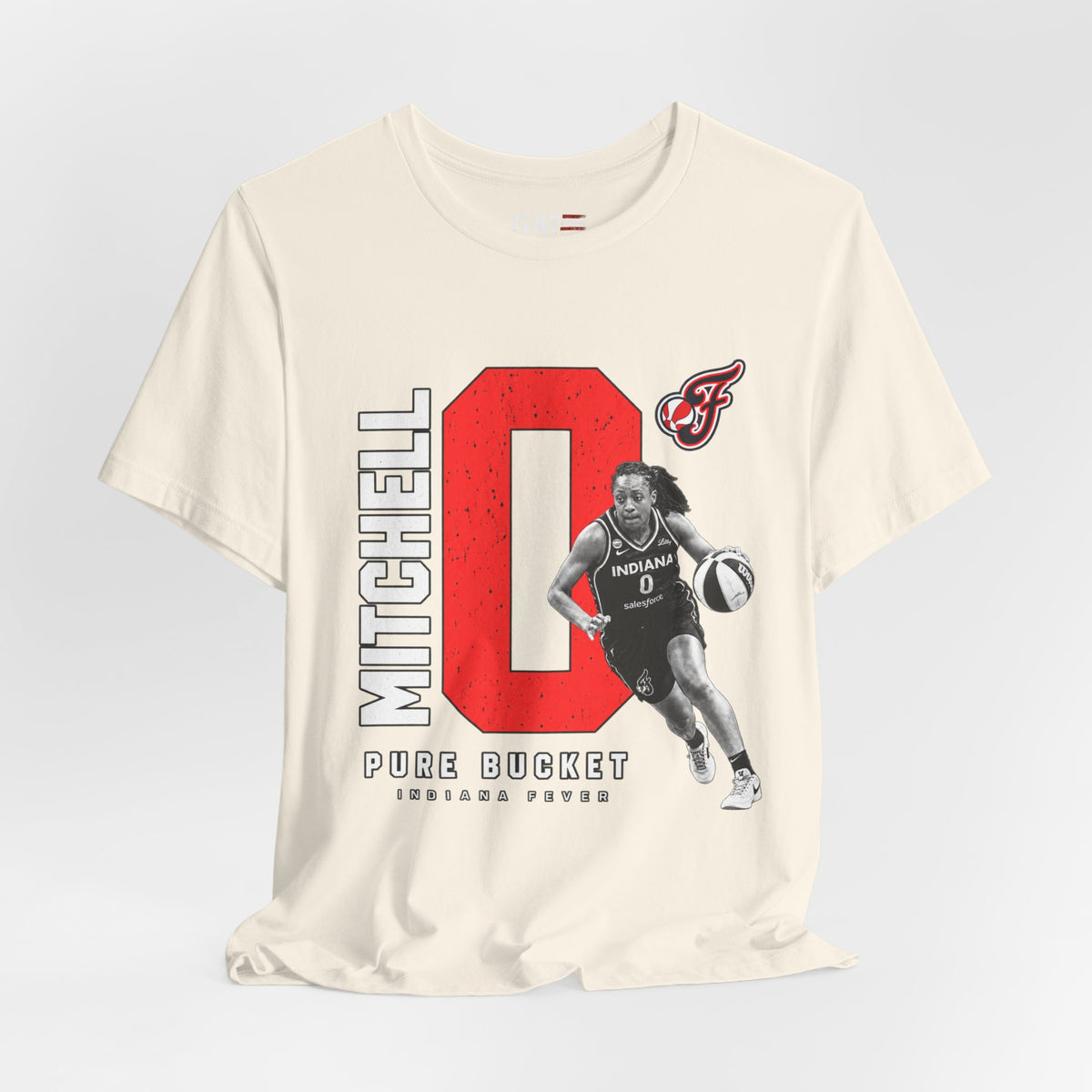 Kelsey Mitchell Shirt | Indiana Fever WNBA Basketball Tee