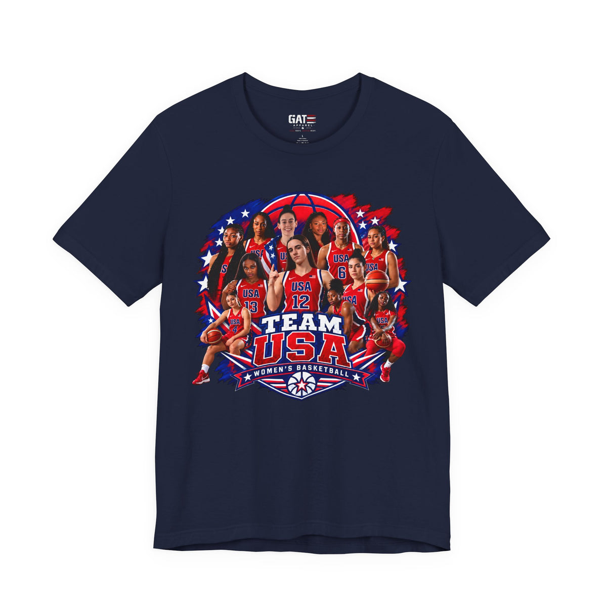 Team USA Women's Basketball Shirt | FIBA Tee 2026 Design 1