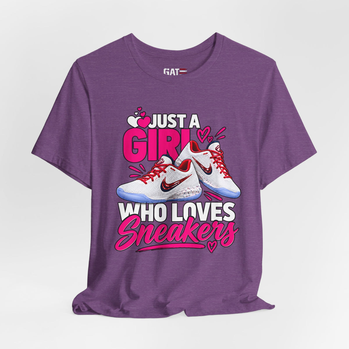 Caitlin Clark Caitlin 1s Just a Girl Sneaker Shirt | Style 4