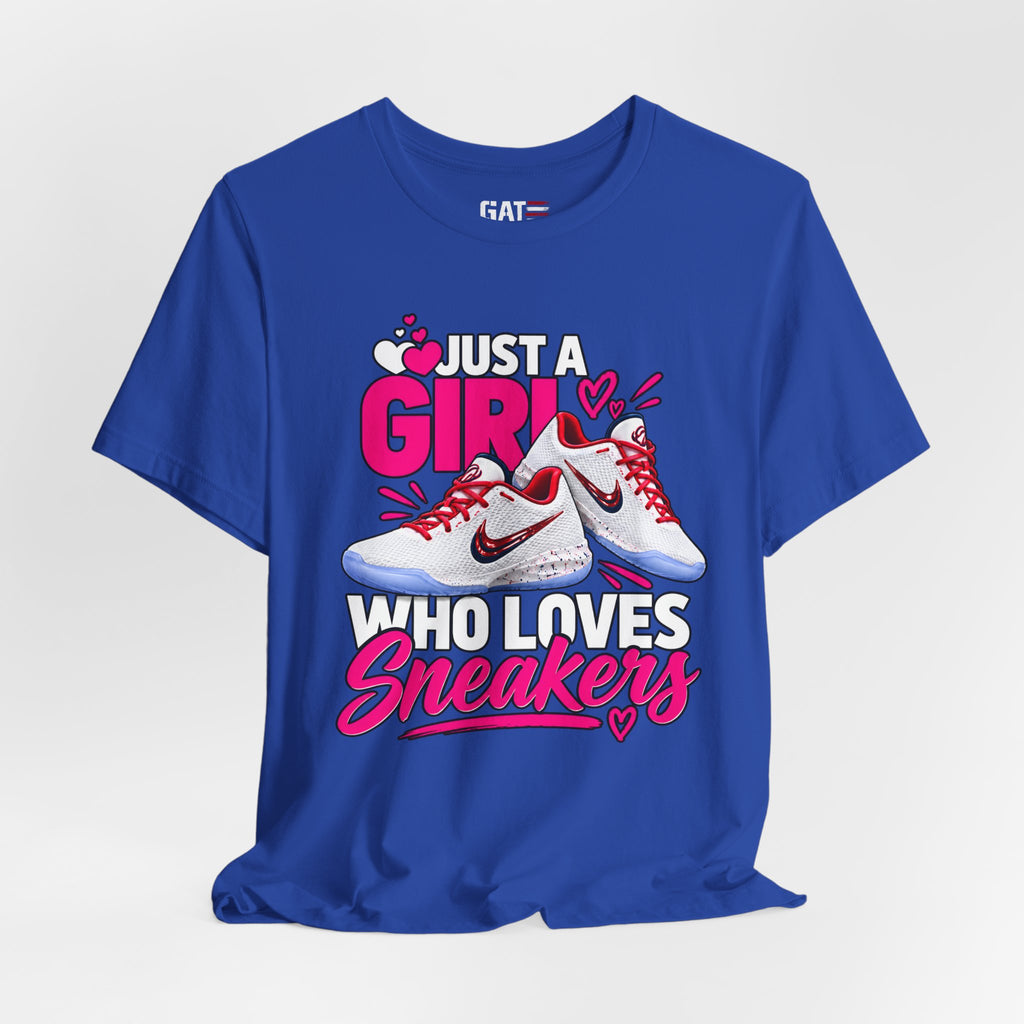 Caitlin Clark Caitlin 1s Just a Girl Sneaker Shirt | Style 4