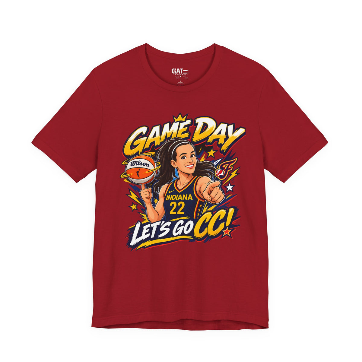 Caitlin Clark #22 Fever Up Shirt | Indiana Fever WNBA Tee