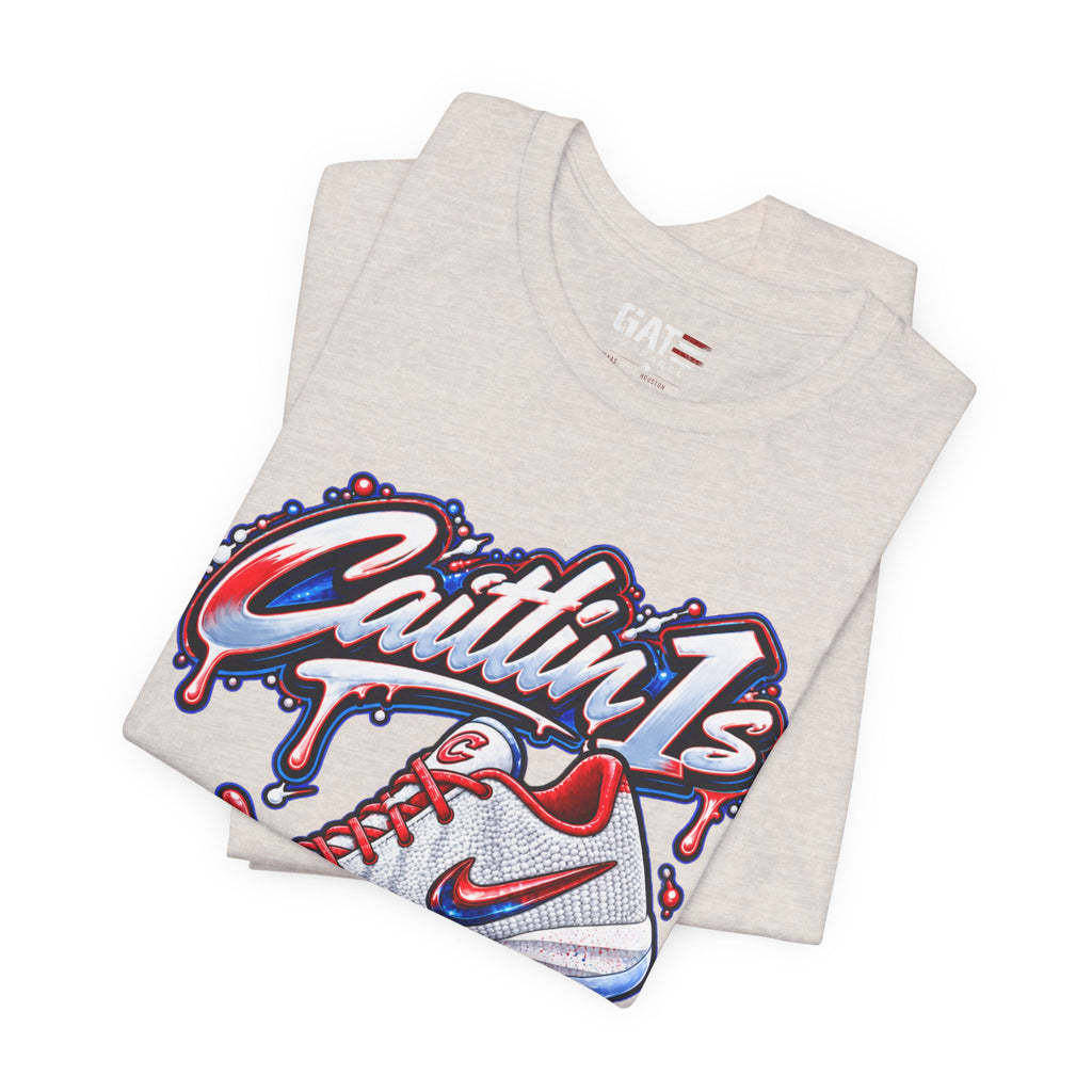Caitlin Clark Caitlin 1s USA Whites Sneaker Shirt