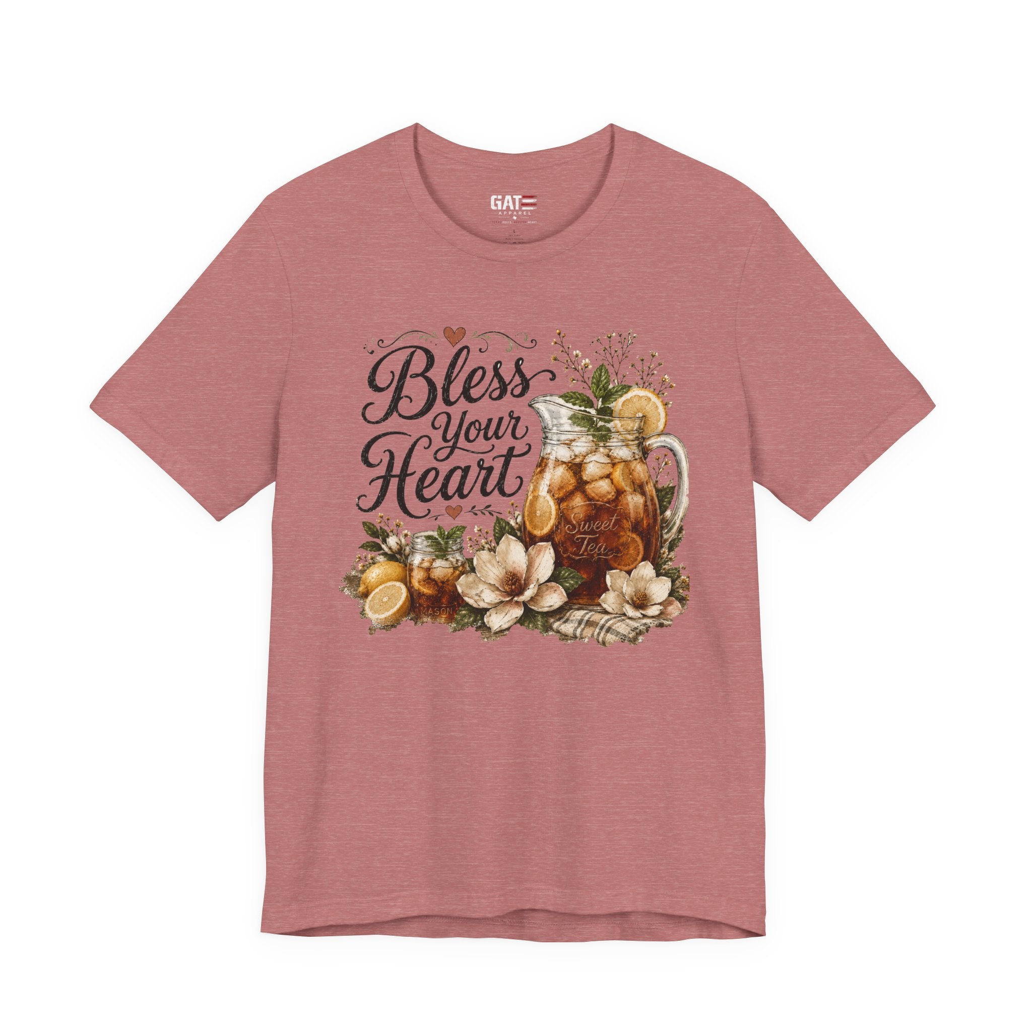 Funny Southern Shirt, Bless Your Heart Tee, Southern Humor Graphic Tee, Magnolia Floral Shirt, Country Girl Gift, Farmhouse Style Tee