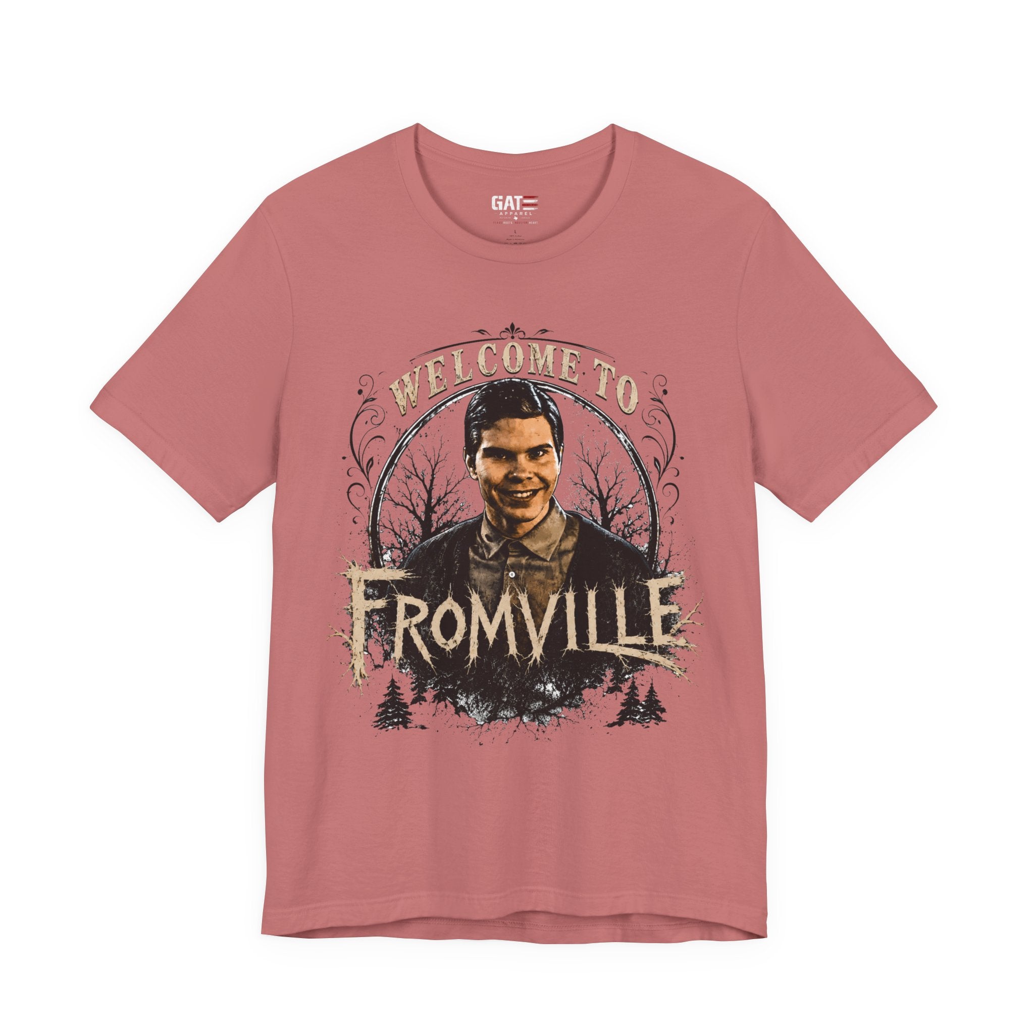 Welcome to Fromville Horror Tee| Smiley Shirt