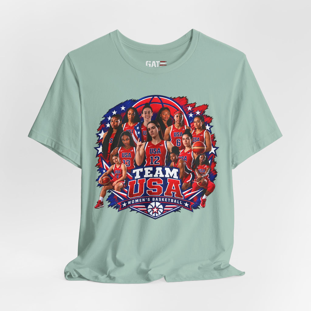Team USA Women's Basketball Shirt | FIBA Tee 2026 Design 1