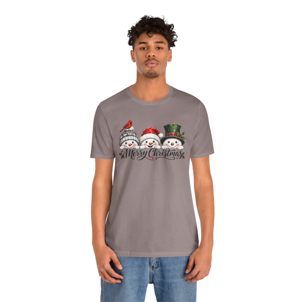 Merry Christmas Snowman Shirt - product mockup view 24
