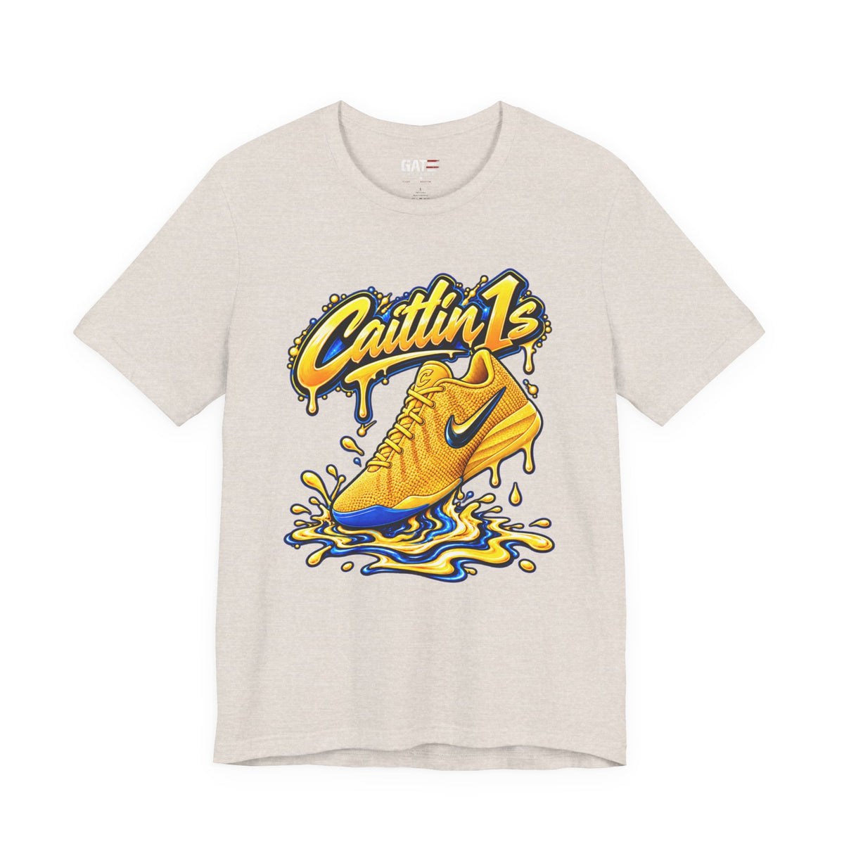 Caitlin Clark Caitlin 1s Yellow Zest Sneaker Shirt