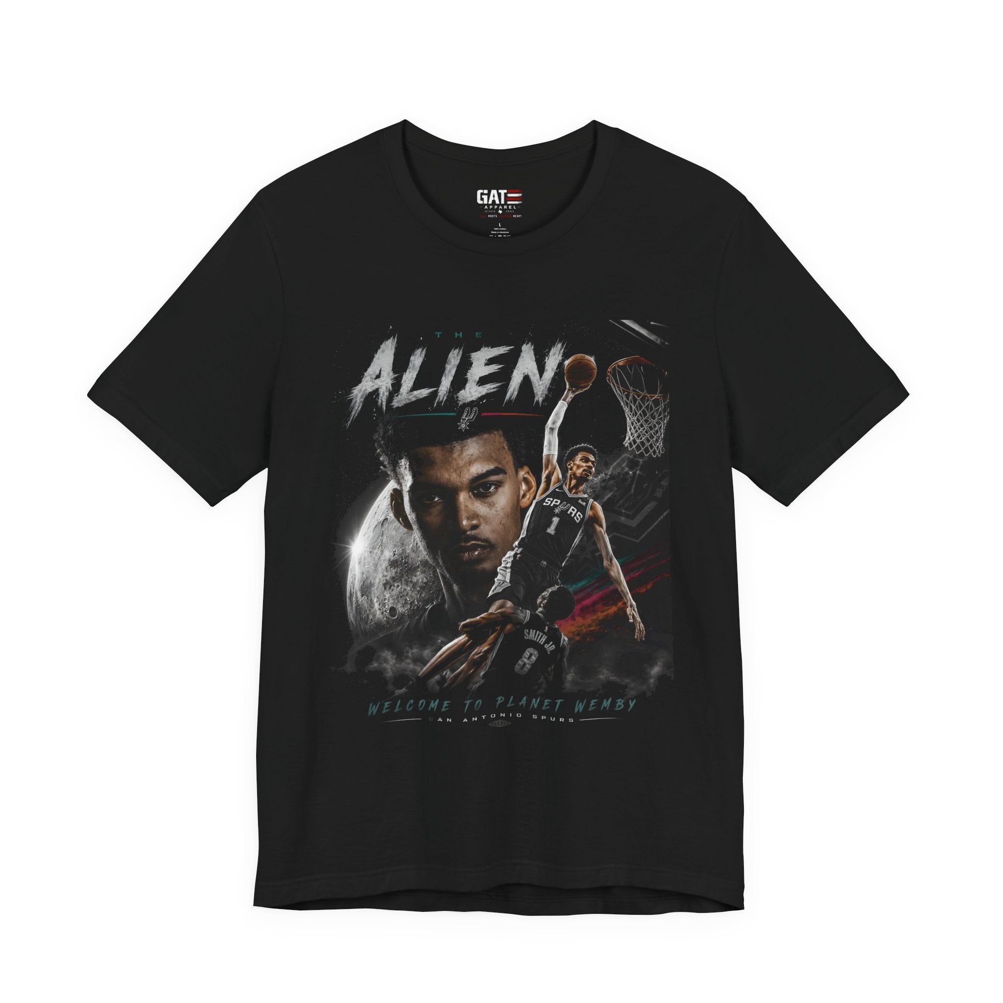 The Alien Wemby Shirt  Welcome to Planet Wemby San Antonio Basketball Graphic Tee