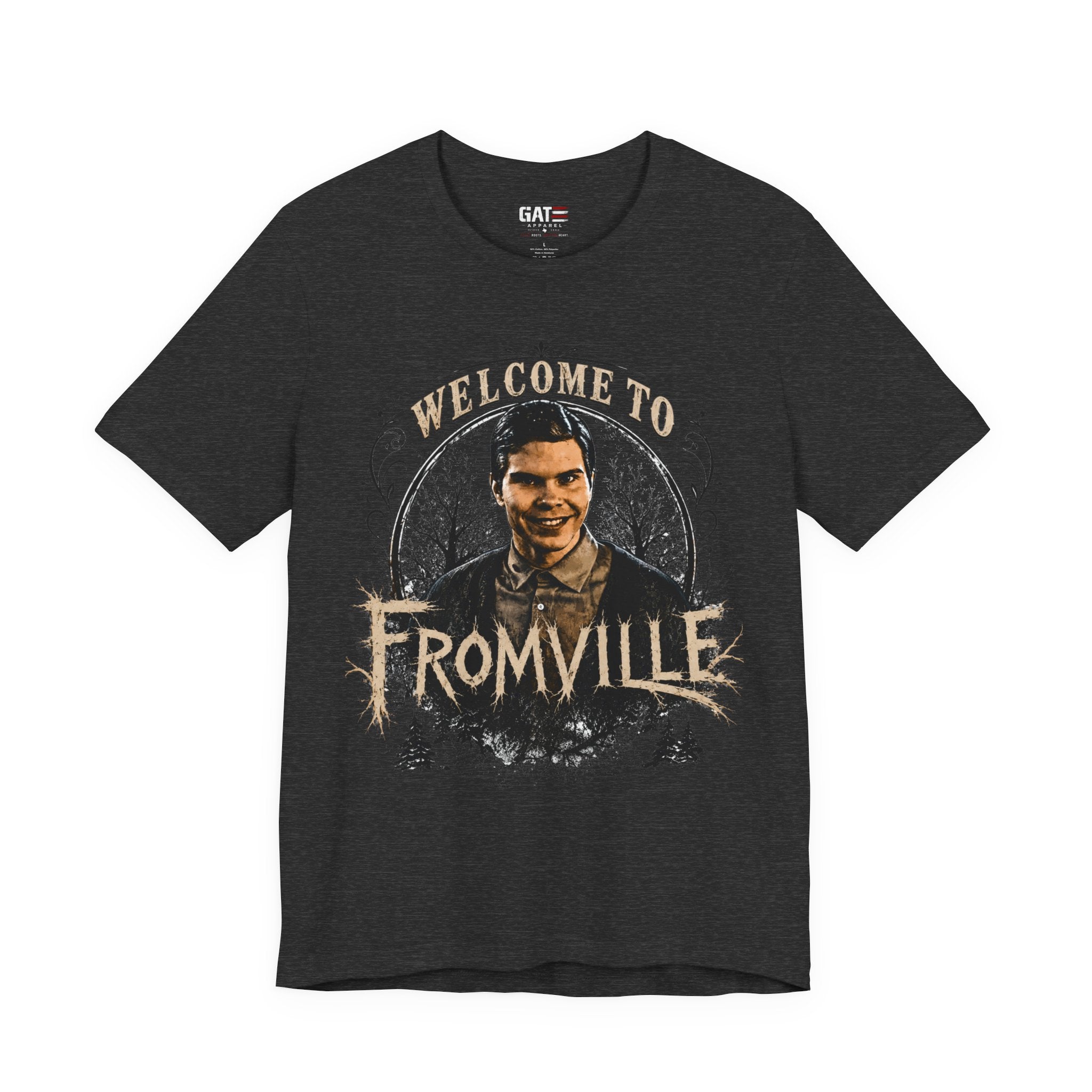 Welcome to Fromville Horror Tee| Smiley Shirt