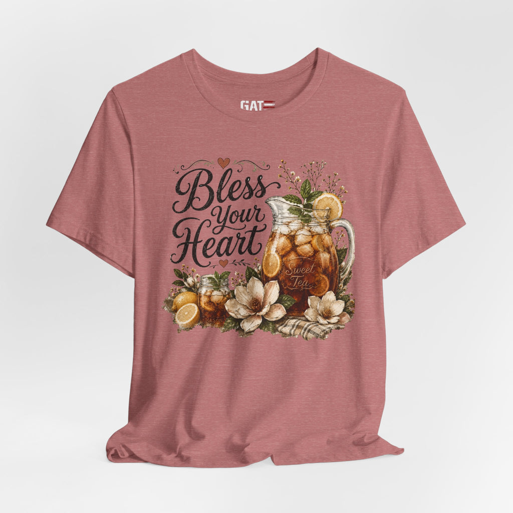 Funny Southern Shirt, Bless Your Heart Tee, Southern Humor Graphic Tee, Magnolia Floral Shirt, Country Girl Gift, Farmhouse Style Tee