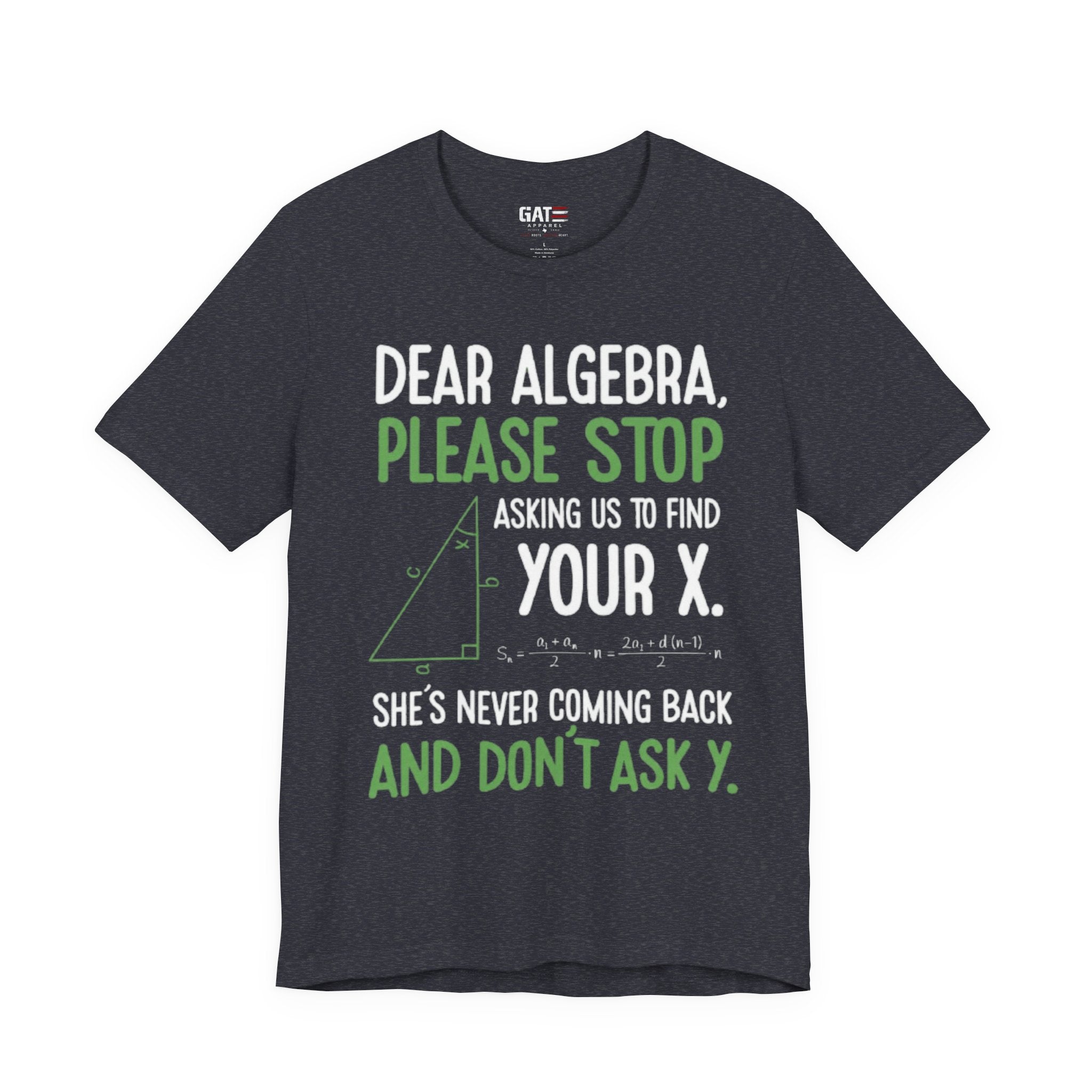 Funny Math Teacher Graphic Tee| Algebra Teacher