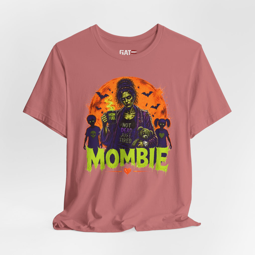 Mombie Halloween T-Shirt — 'Not Dead Just Tired' Mom Zombie Tee