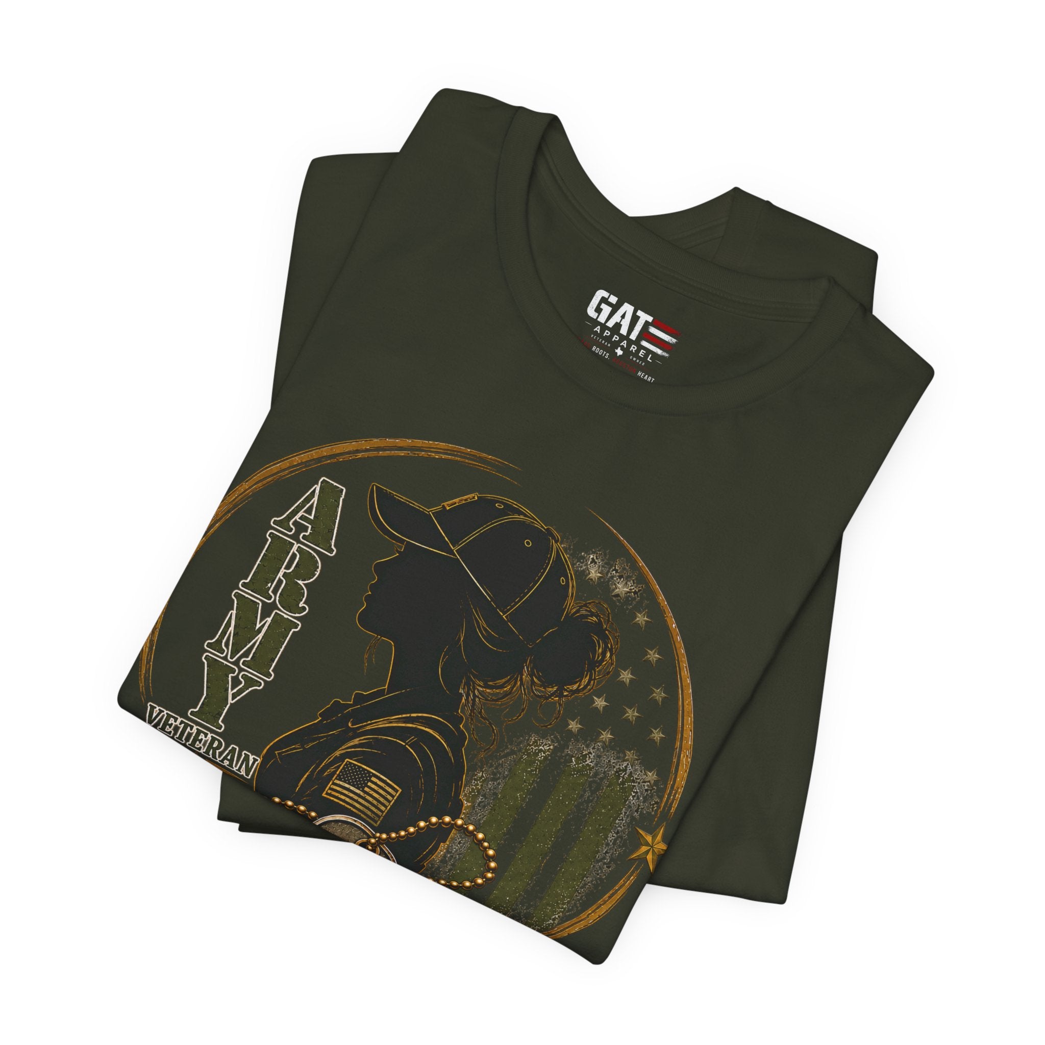 Female Vet Army Veteran Women’s Tee